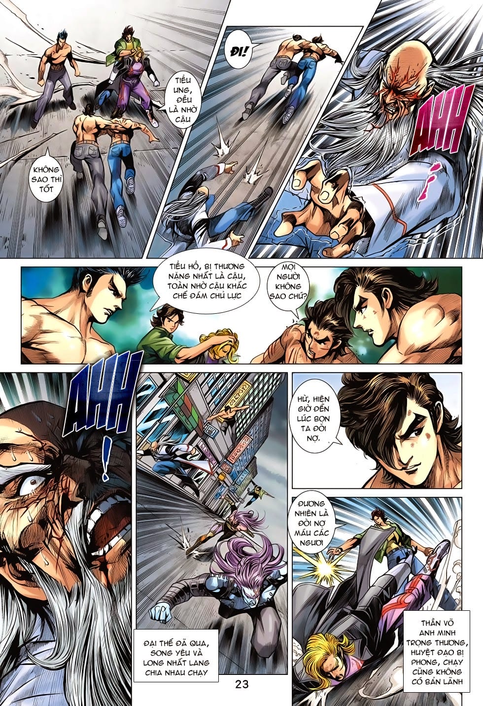 Truyện Tranh Tân Tác Long Hổ Môn trang 4