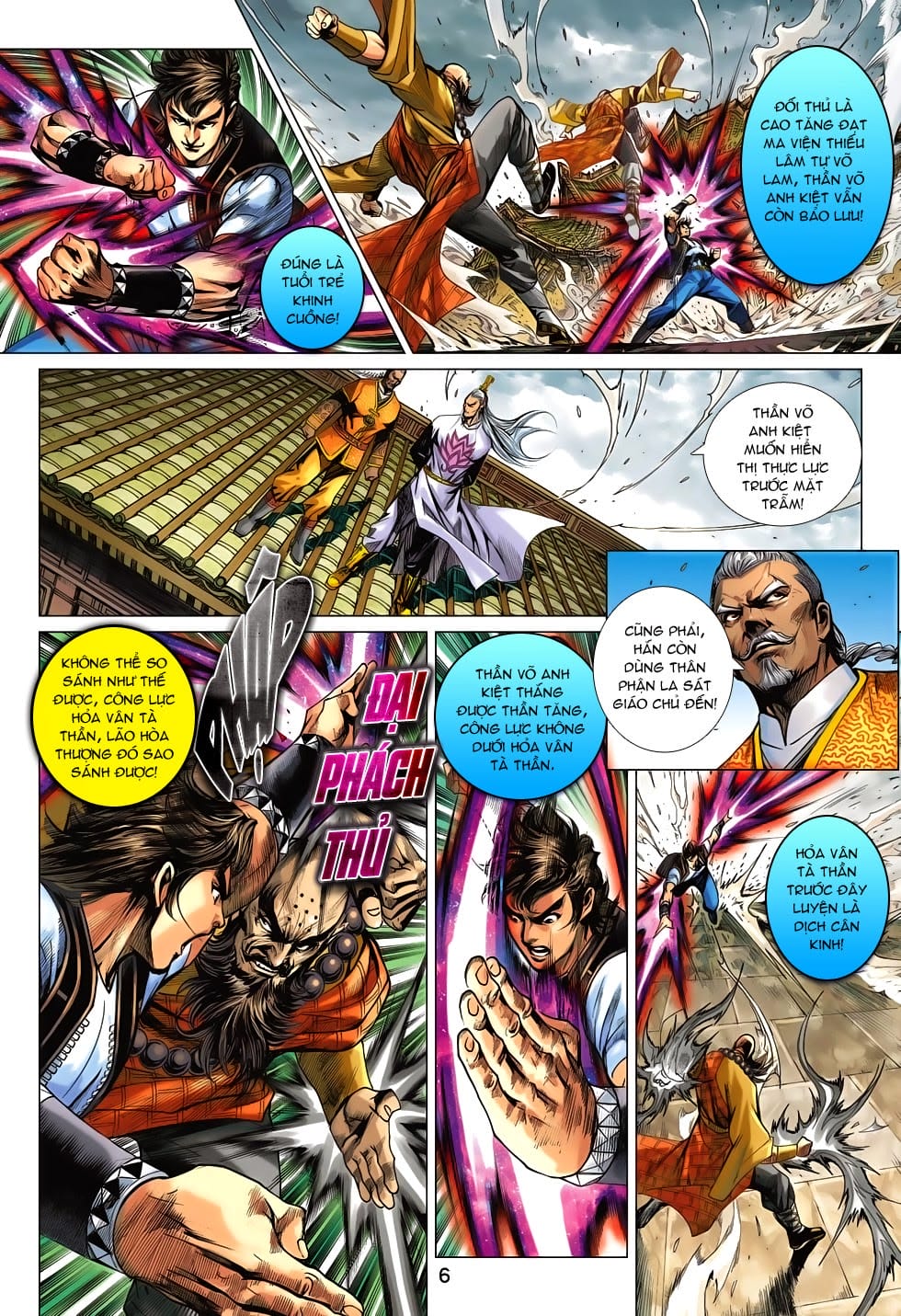 Truyện Tranh Tân Tác Long Hổ Môn trang 4