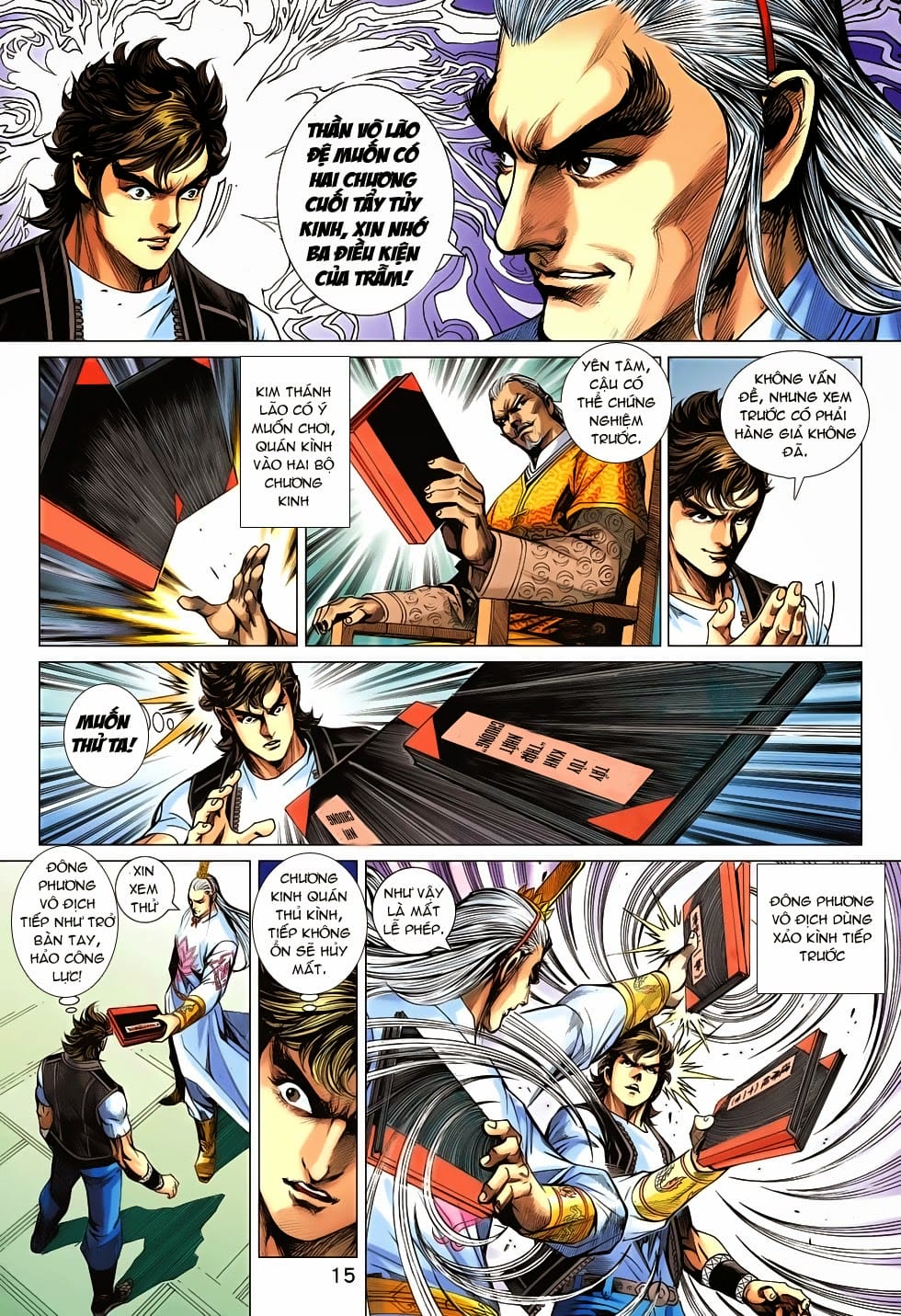 Truyện Tranh Tân Tác Long Hổ Môn trang 4