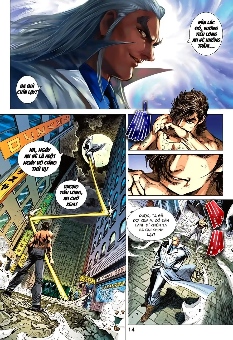 Truyện Tranh Tân Tác Long Hổ Môn trang 4
