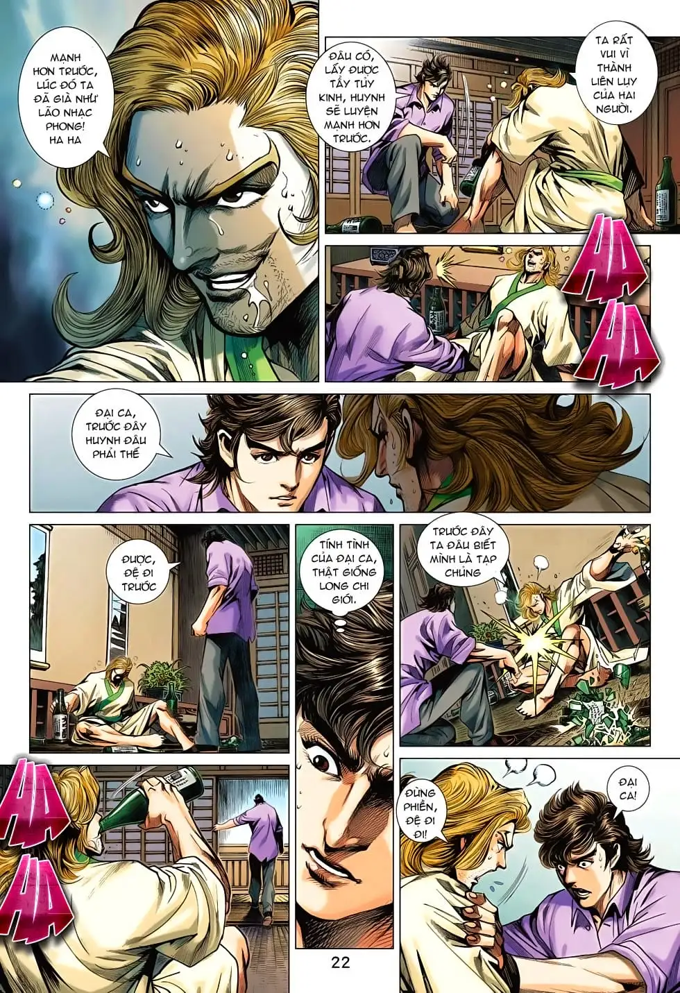 Truyện Tranh Tân Tác Long Hổ Môn trang 4