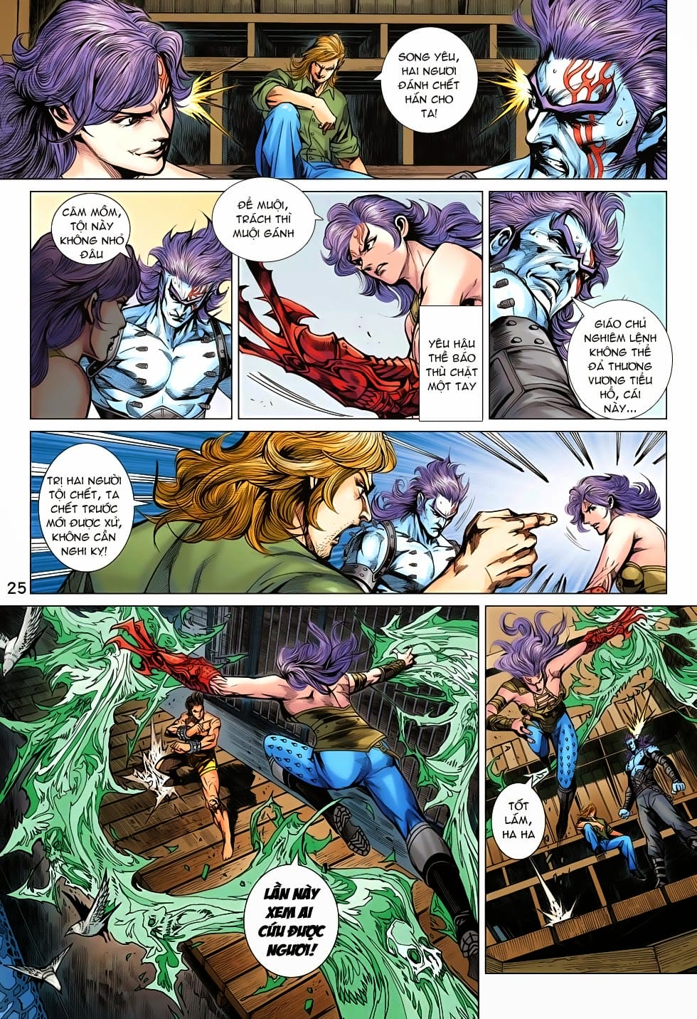 Truyện Tranh Tân Tác Long Hổ Môn trang 4