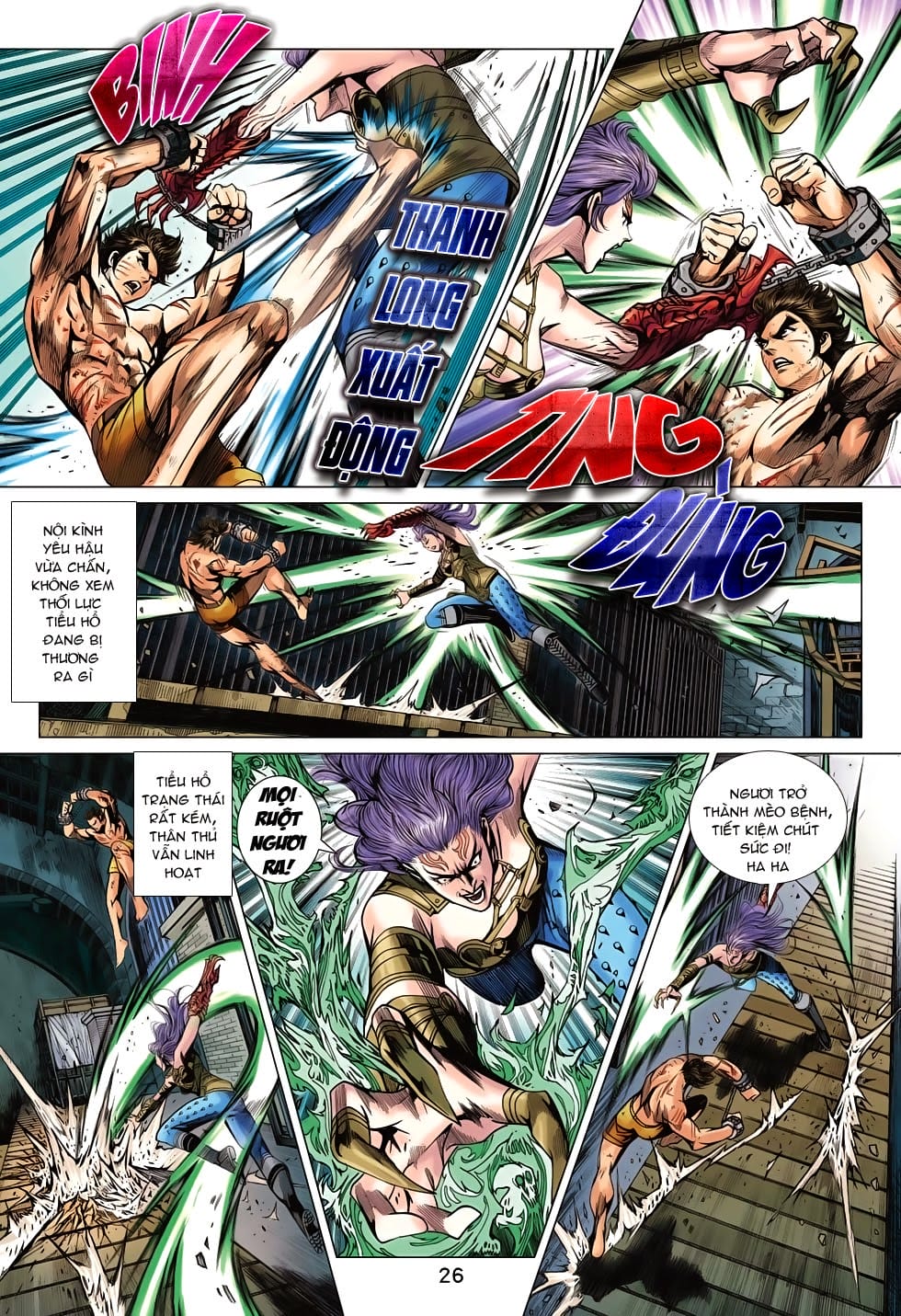 Truyện Tranh Tân Tác Long Hổ Môn trang 4