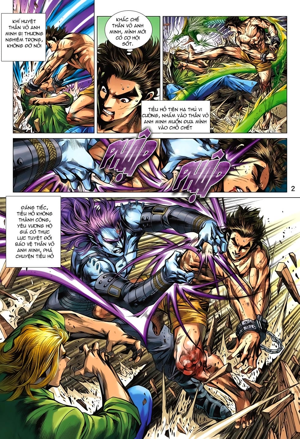 Truyện Tranh Tân Tác Long Hổ Môn trang 4