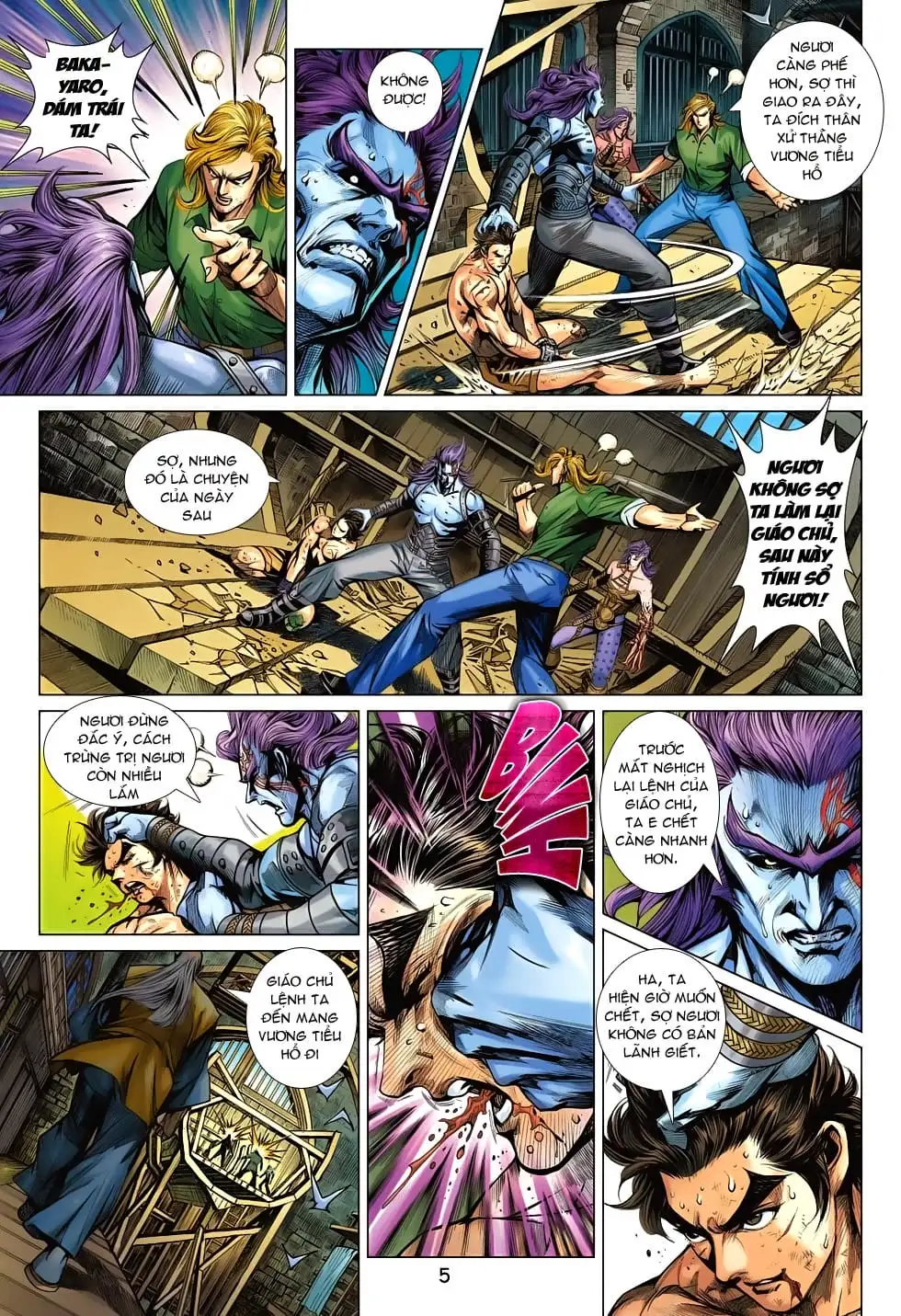 Truyện Tranh Tân Tác Long Hổ Môn trang 4