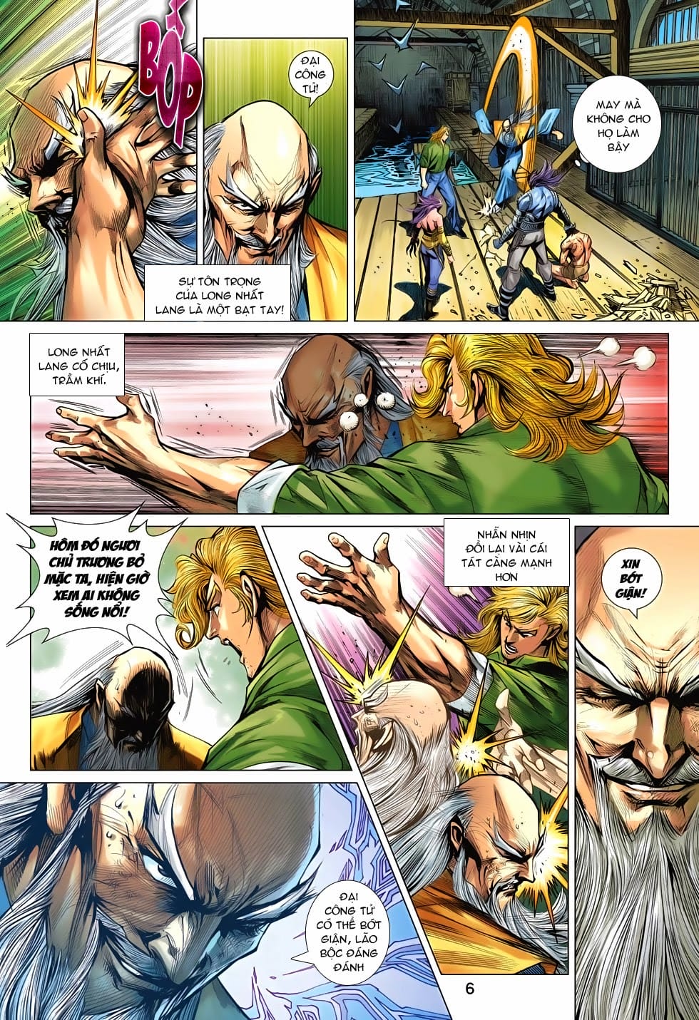 Truyện Tranh Tân Tác Long Hổ Môn trang 4