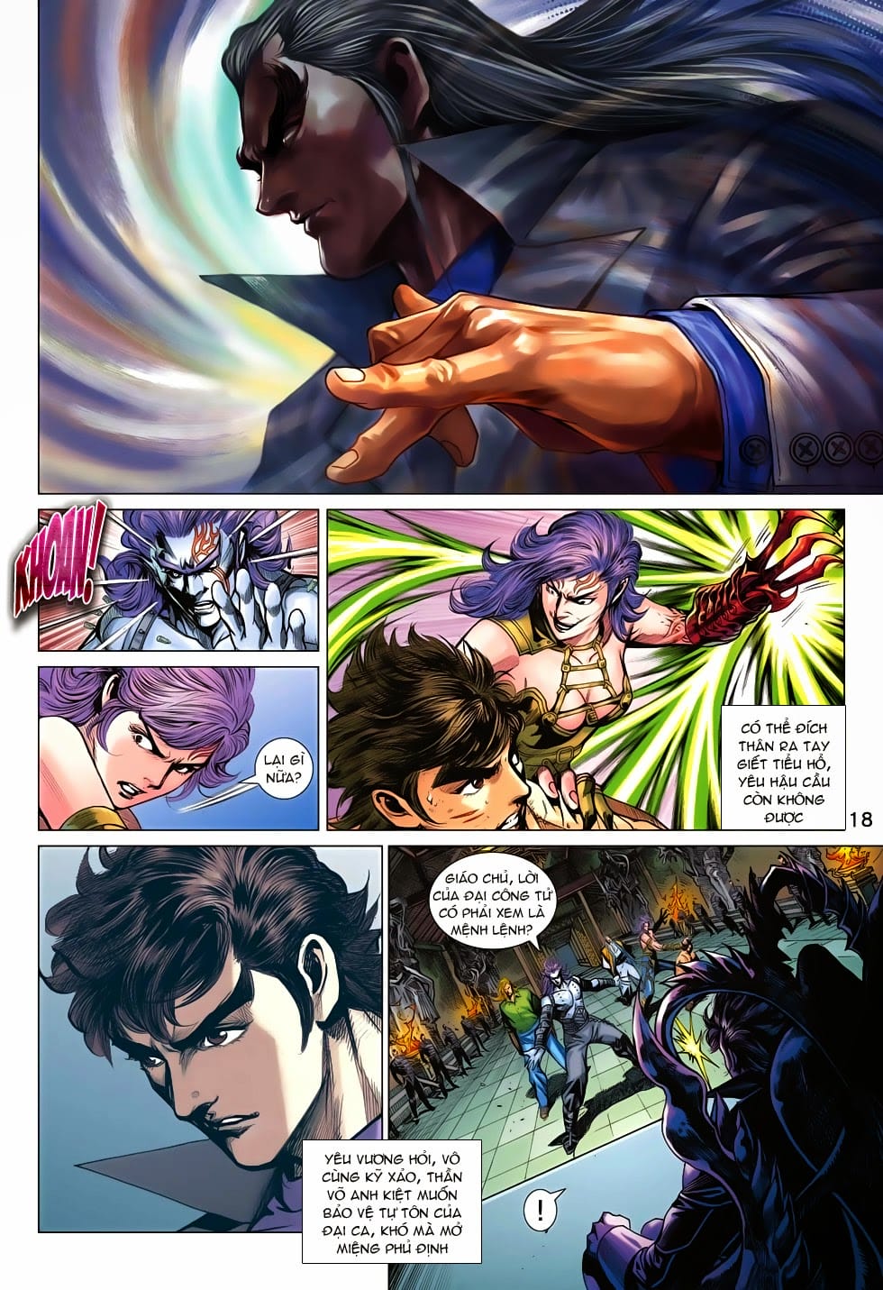 Truyện Tranh Tân Tác Long Hổ Môn trang 4