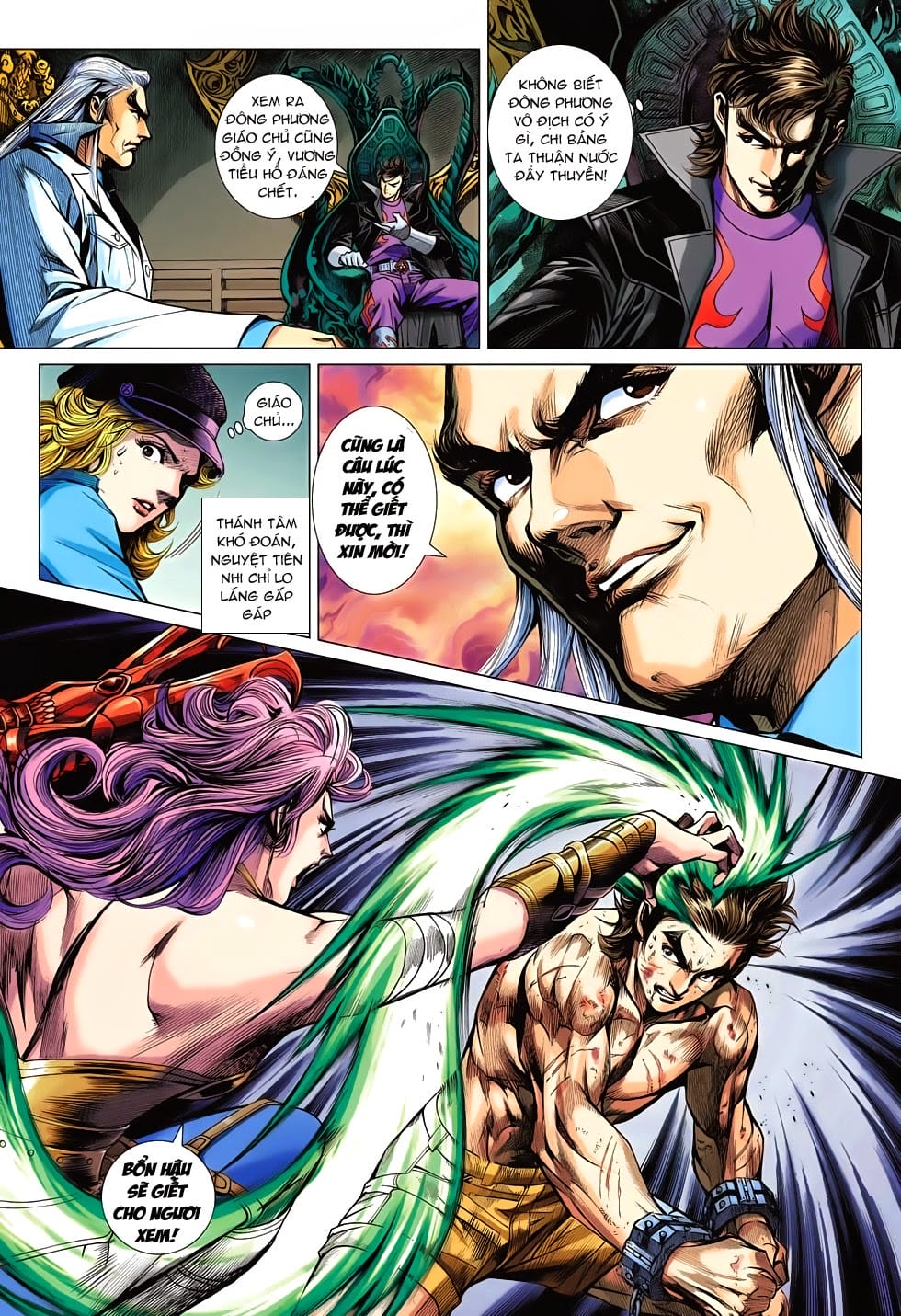 Truyện Tranh Tân Tác Long Hổ Môn trang 4