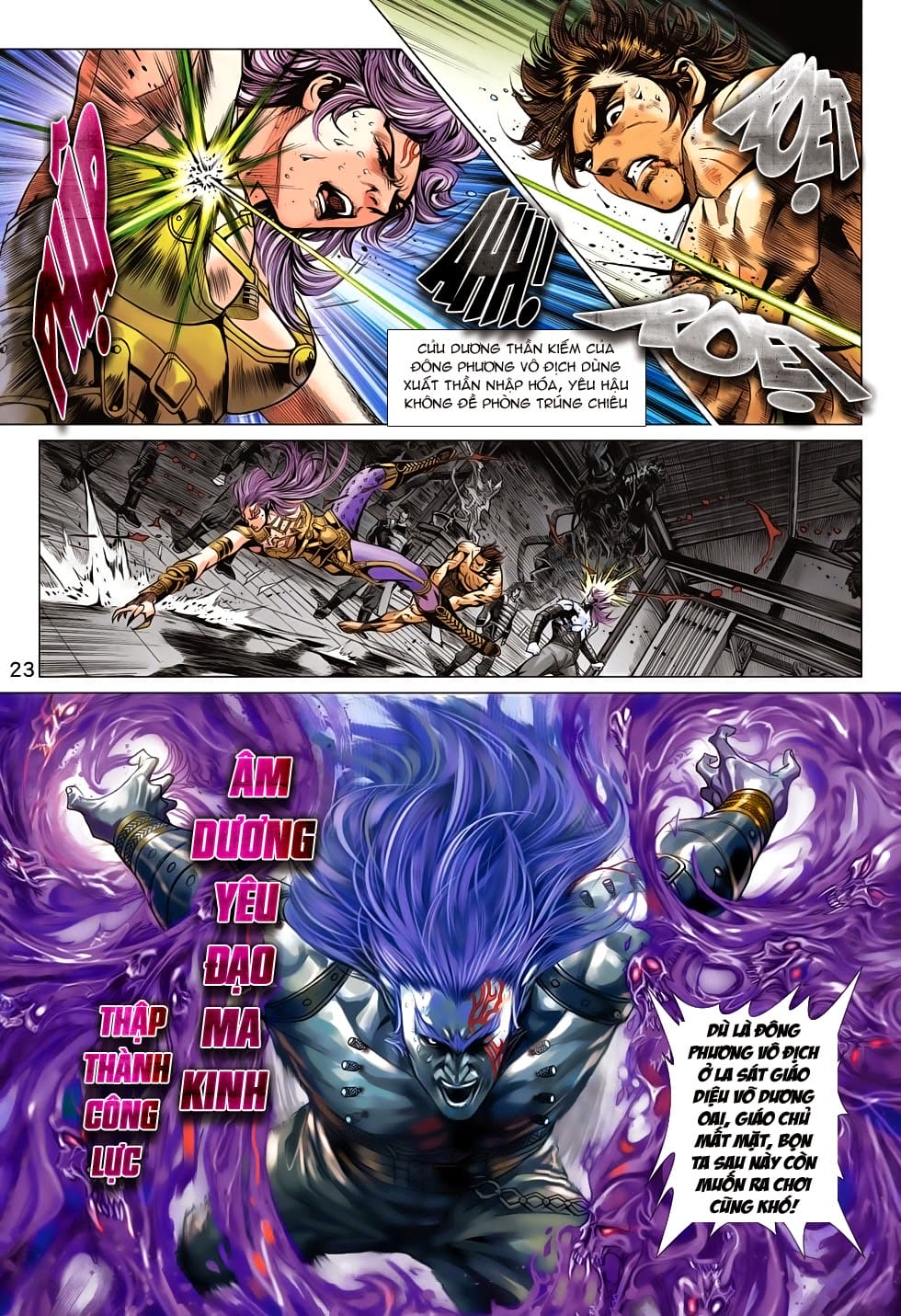 Truyện Tranh Tân Tác Long Hổ Môn trang 4