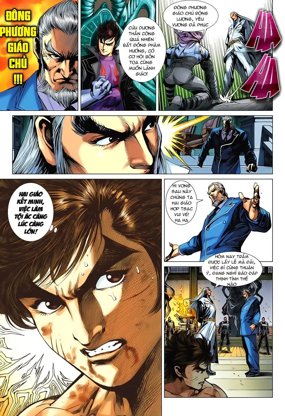 Truyện Tranh Tân Tác Long Hổ Môn trang 4