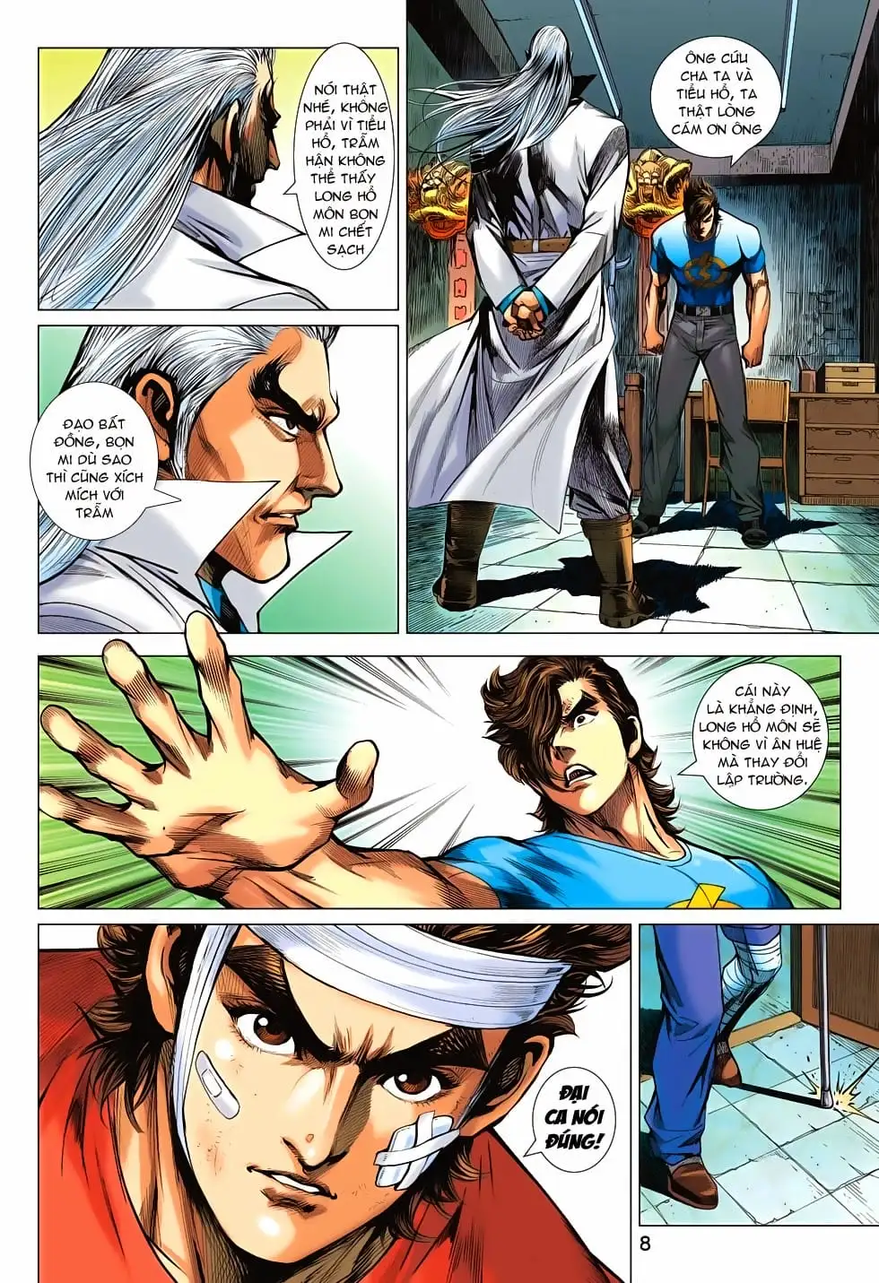 Truyện Tranh Tân Tác Long Hổ Môn trang 4