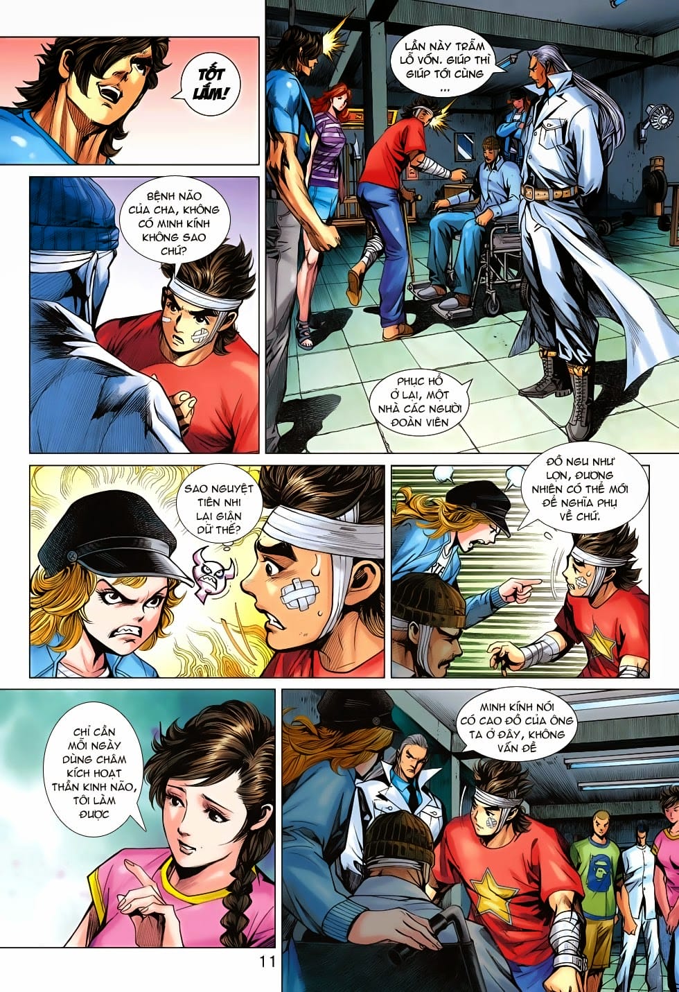 Truyện Tranh Tân Tác Long Hổ Môn trang 4