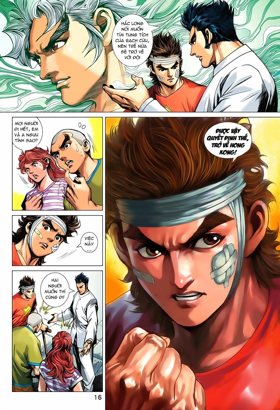 Truyện Tranh Tân Tác Long Hổ Môn trang 4