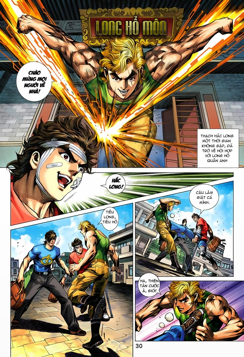 Truyện Tranh Tân Tác Long Hổ Môn trang 4