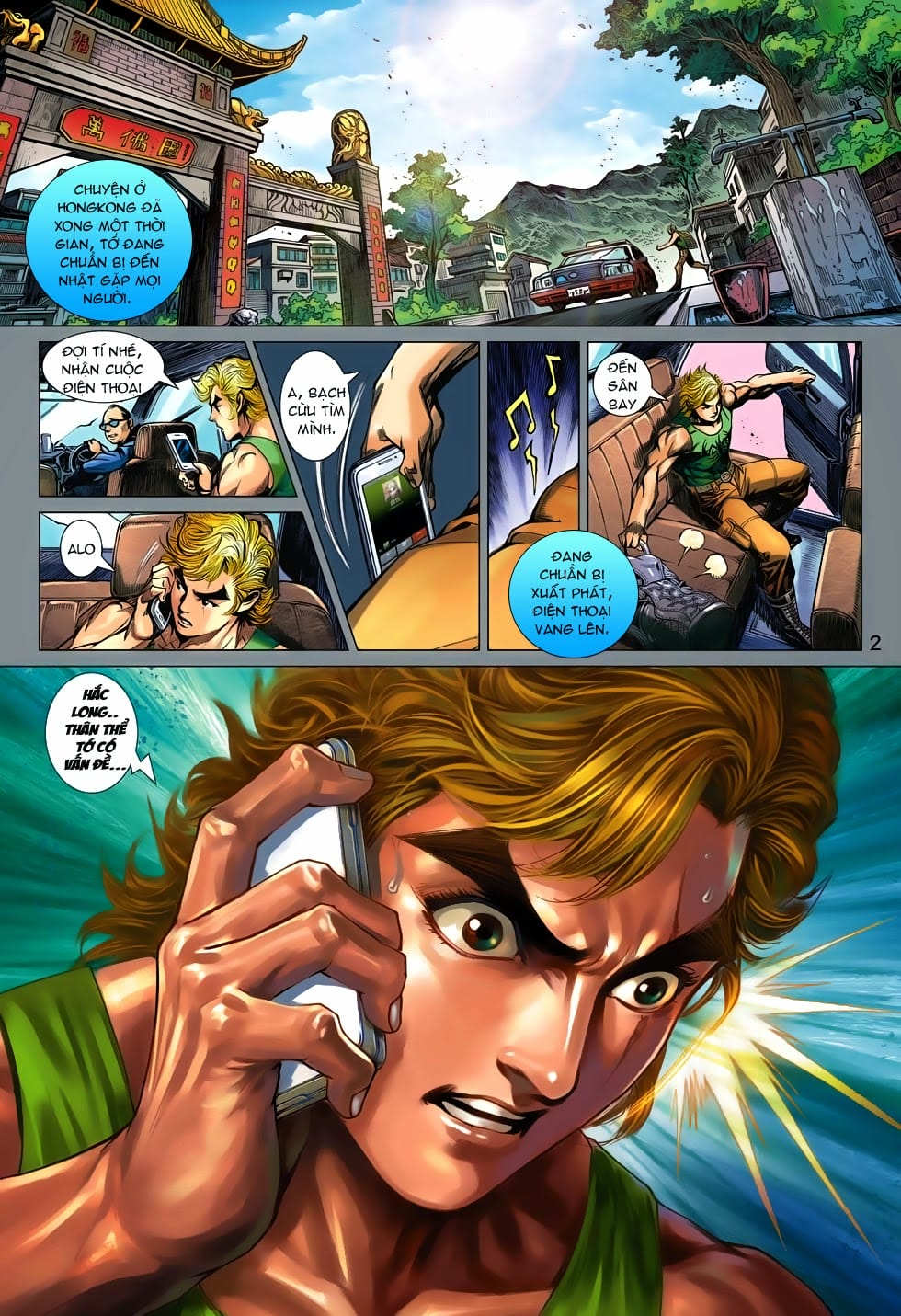Truyện Tranh Tân Tác Long Hổ Môn trang 4
