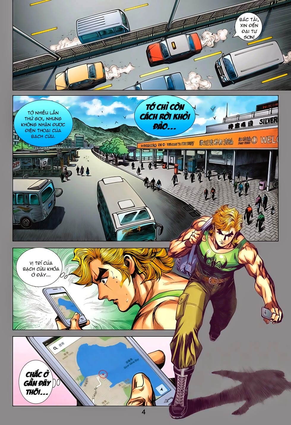 Truyện Tranh Tân Tác Long Hổ Môn trang 4