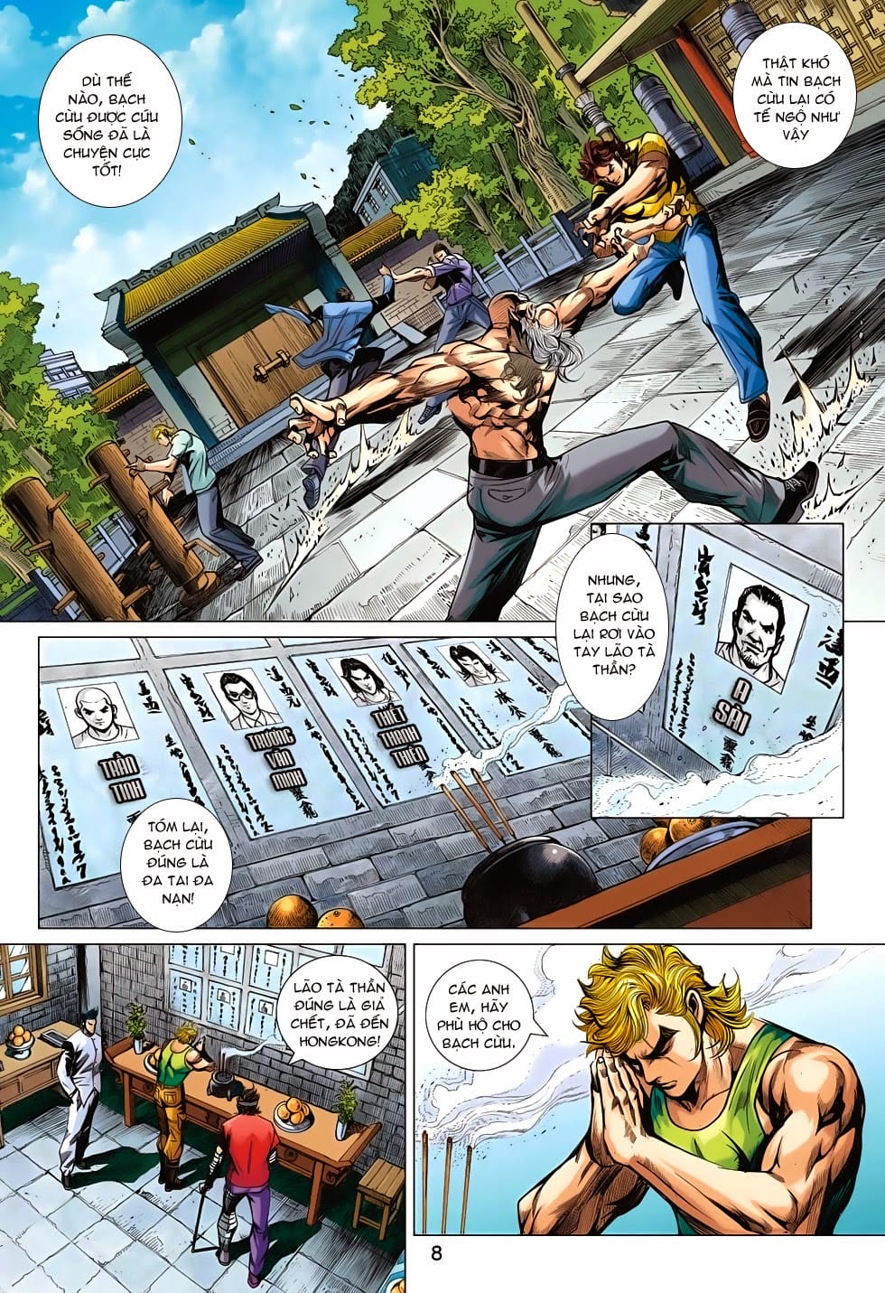 Truyện Tranh Tân Tác Long Hổ Môn trang 4