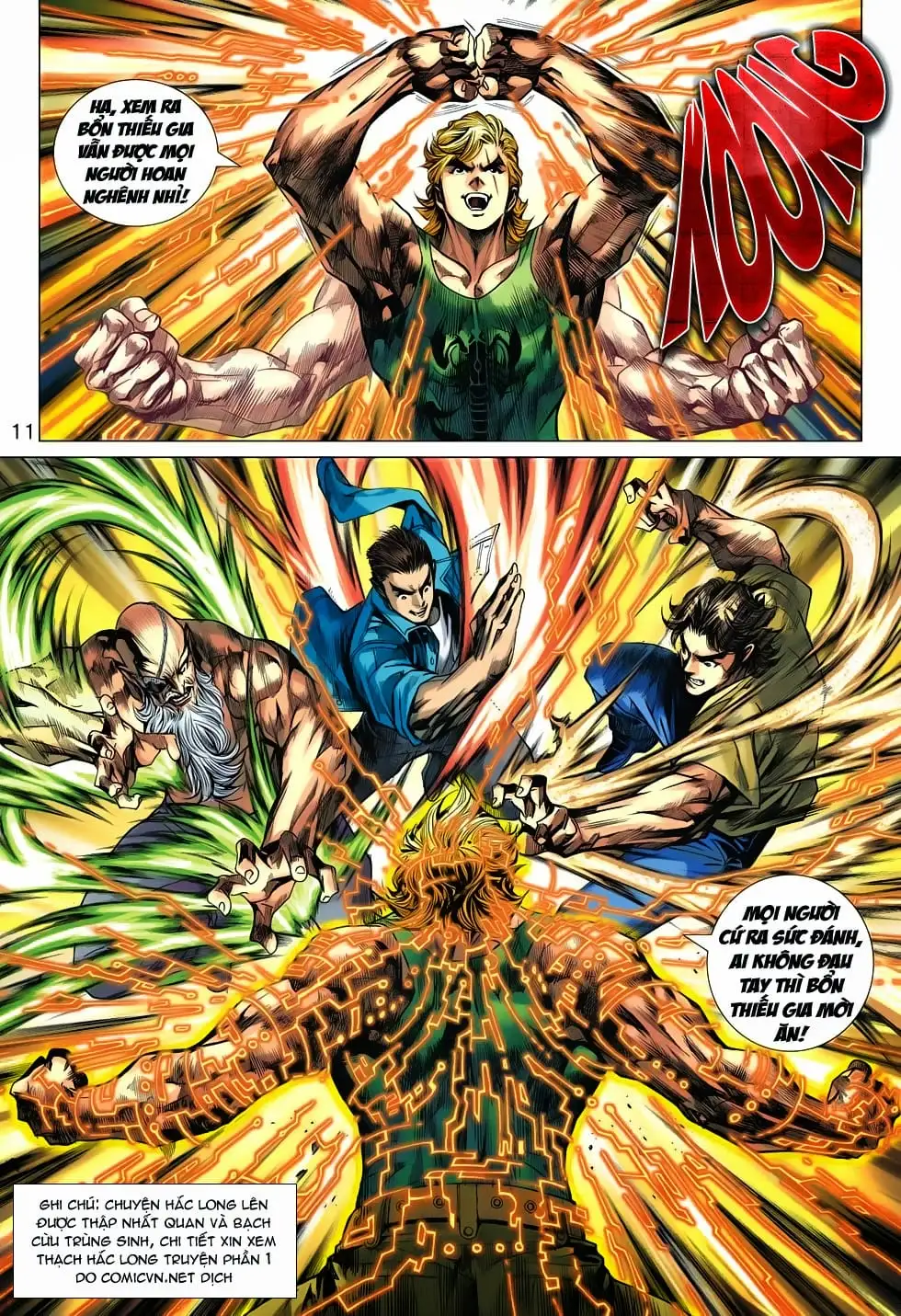 Truyện Tranh Tân Tác Long Hổ Môn trang 4