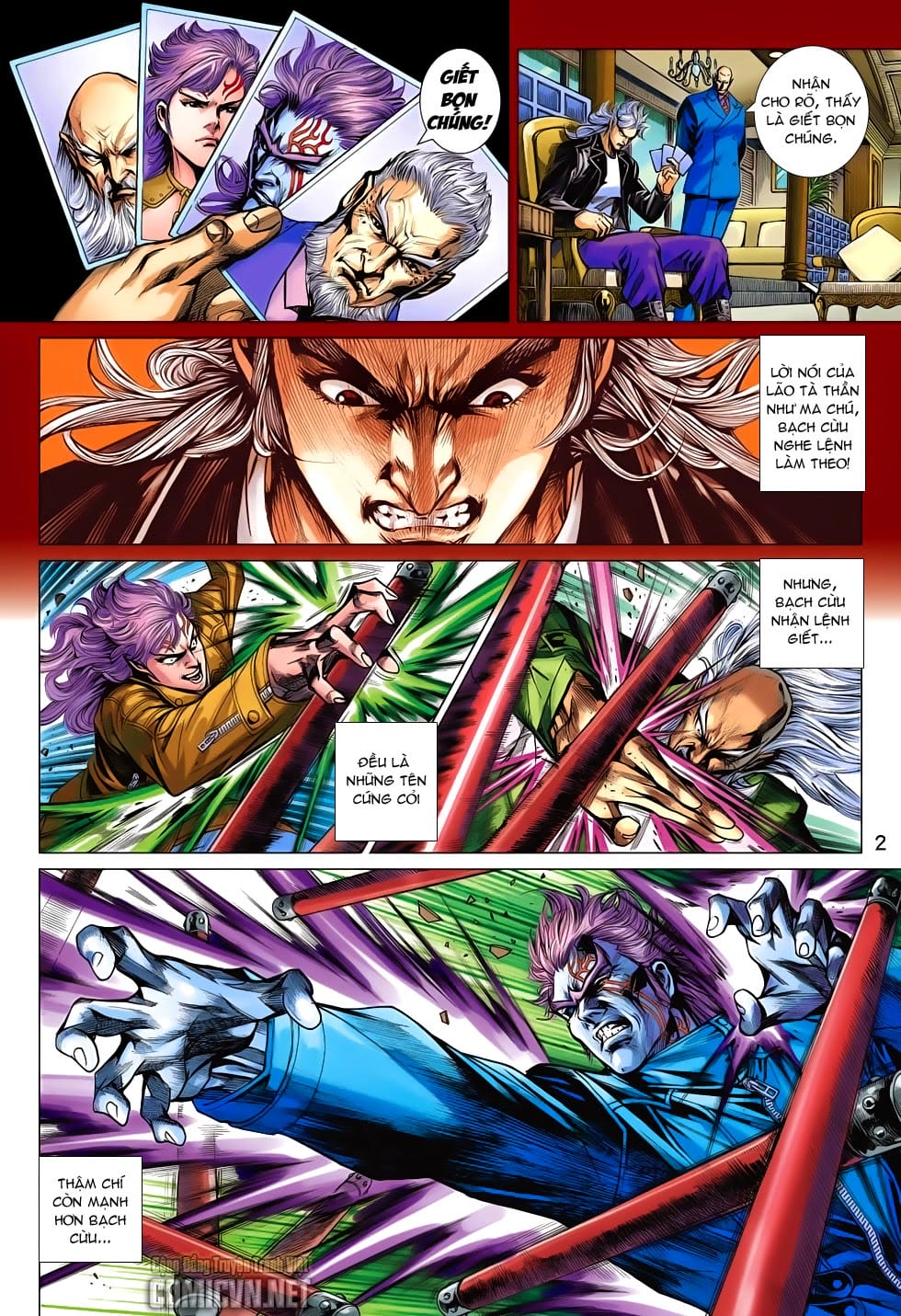 Truyện Tranh Tân Tác Long Hổ Môn trang 4