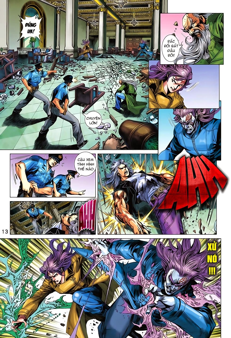 Truyện Tranh Tân Tác Long Hổ Môn trang 4