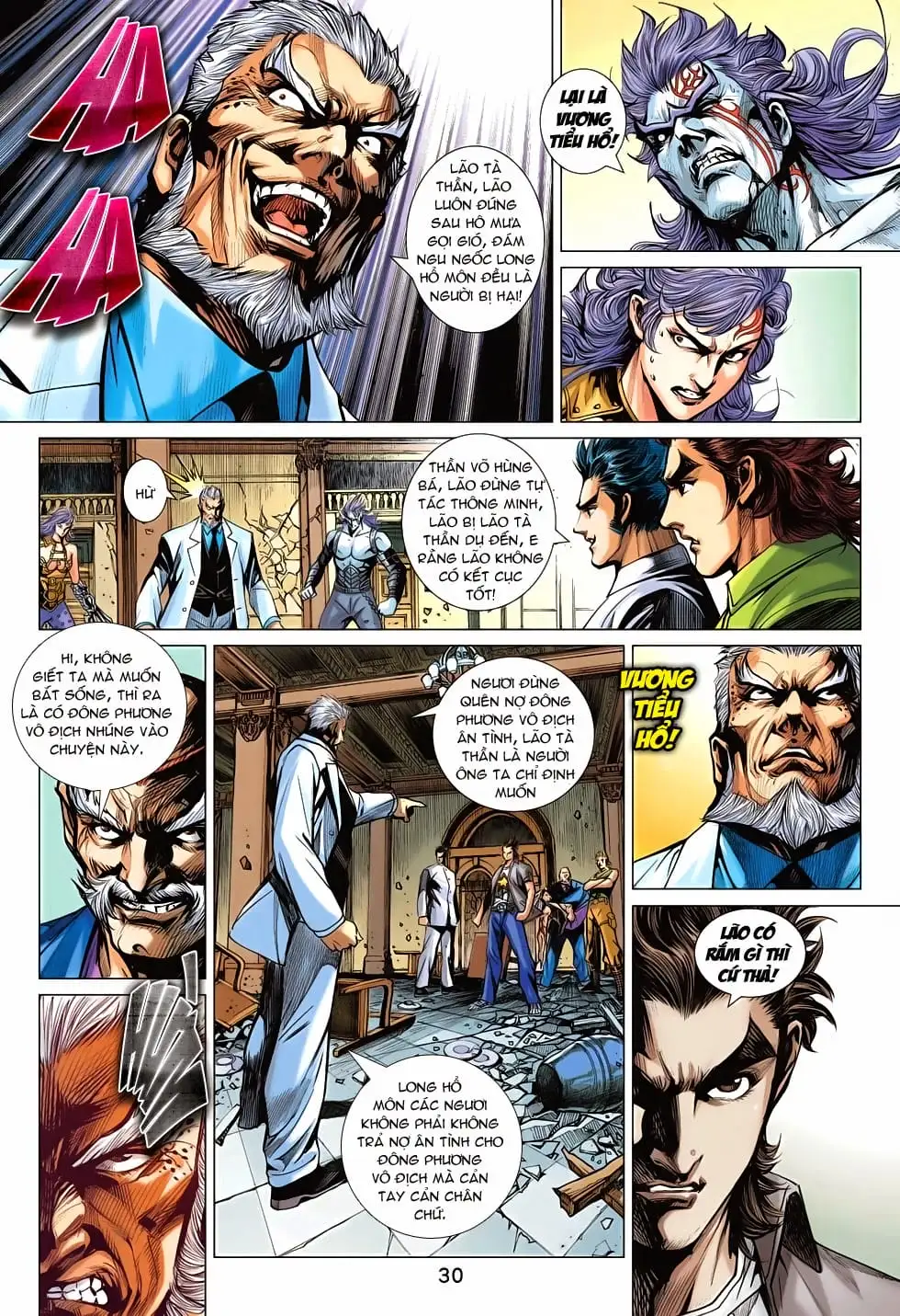 Truyện Tranh Tân Tác Long Hổ Môn trang 4