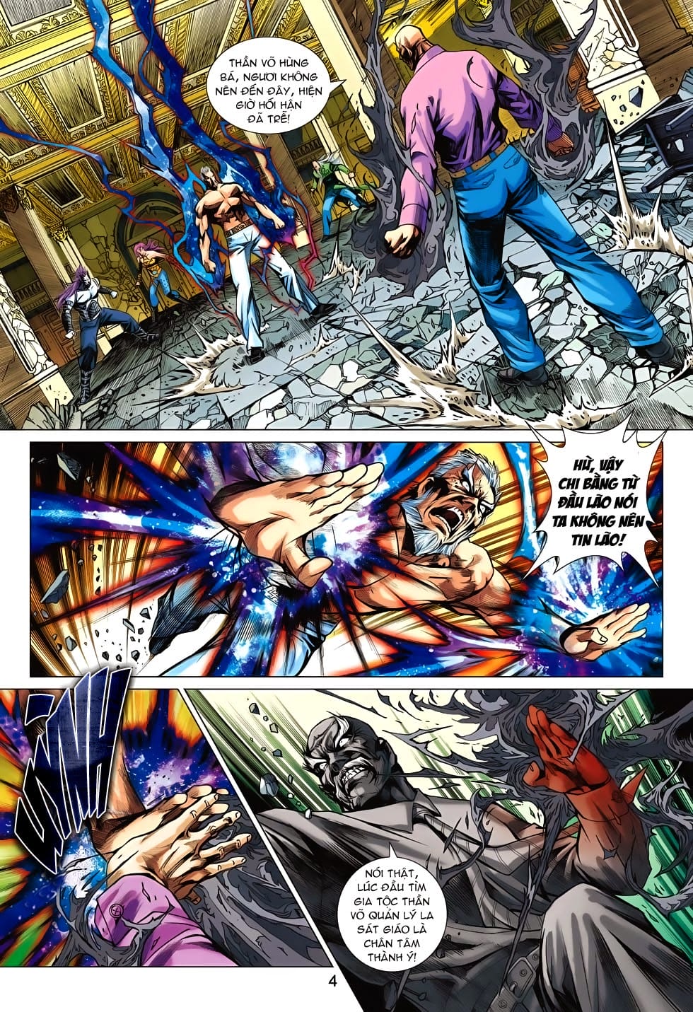 Truyện Tranh Tân Tác Long Hổ Môn trang 4