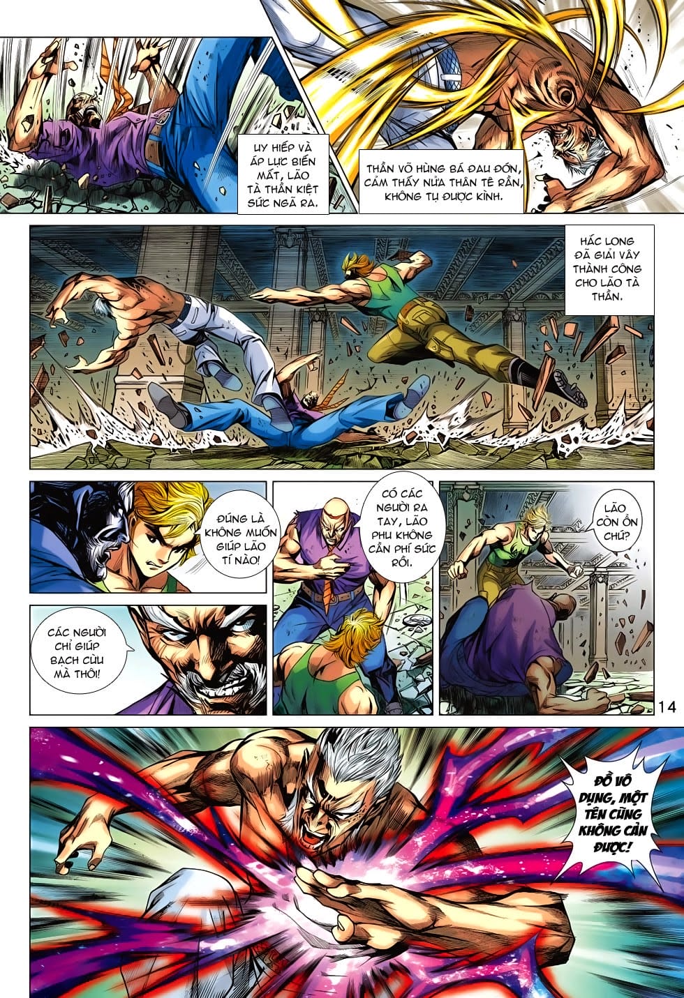 Truyện Tranh Tân Tác Long Hổ Môn trang 4