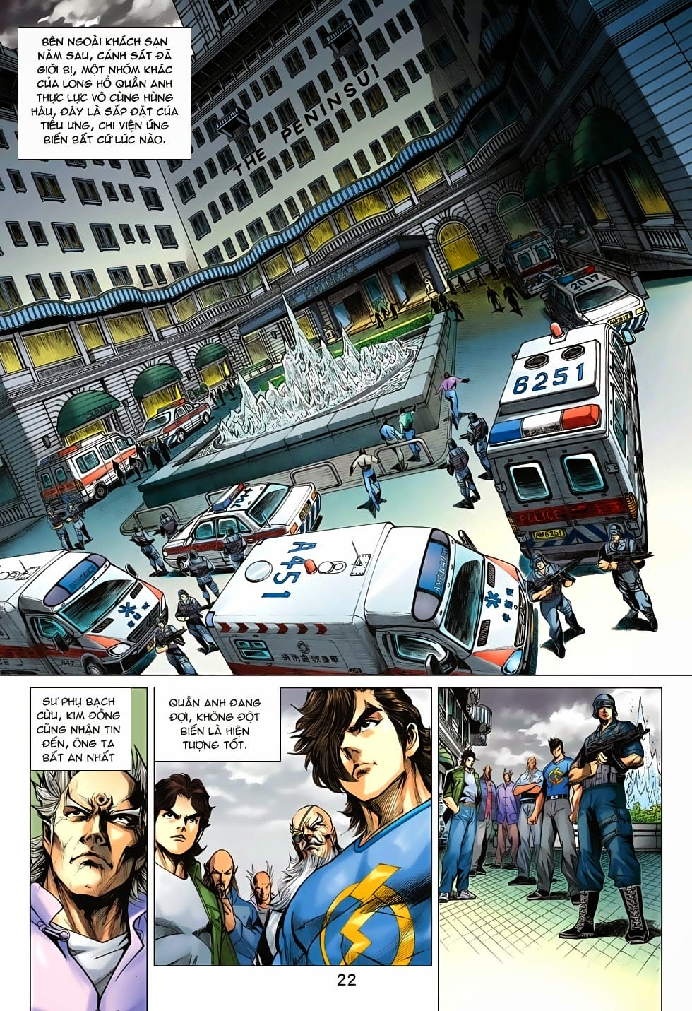 Truyện Tranh Tân Tác Long Hổ Môn trang 4