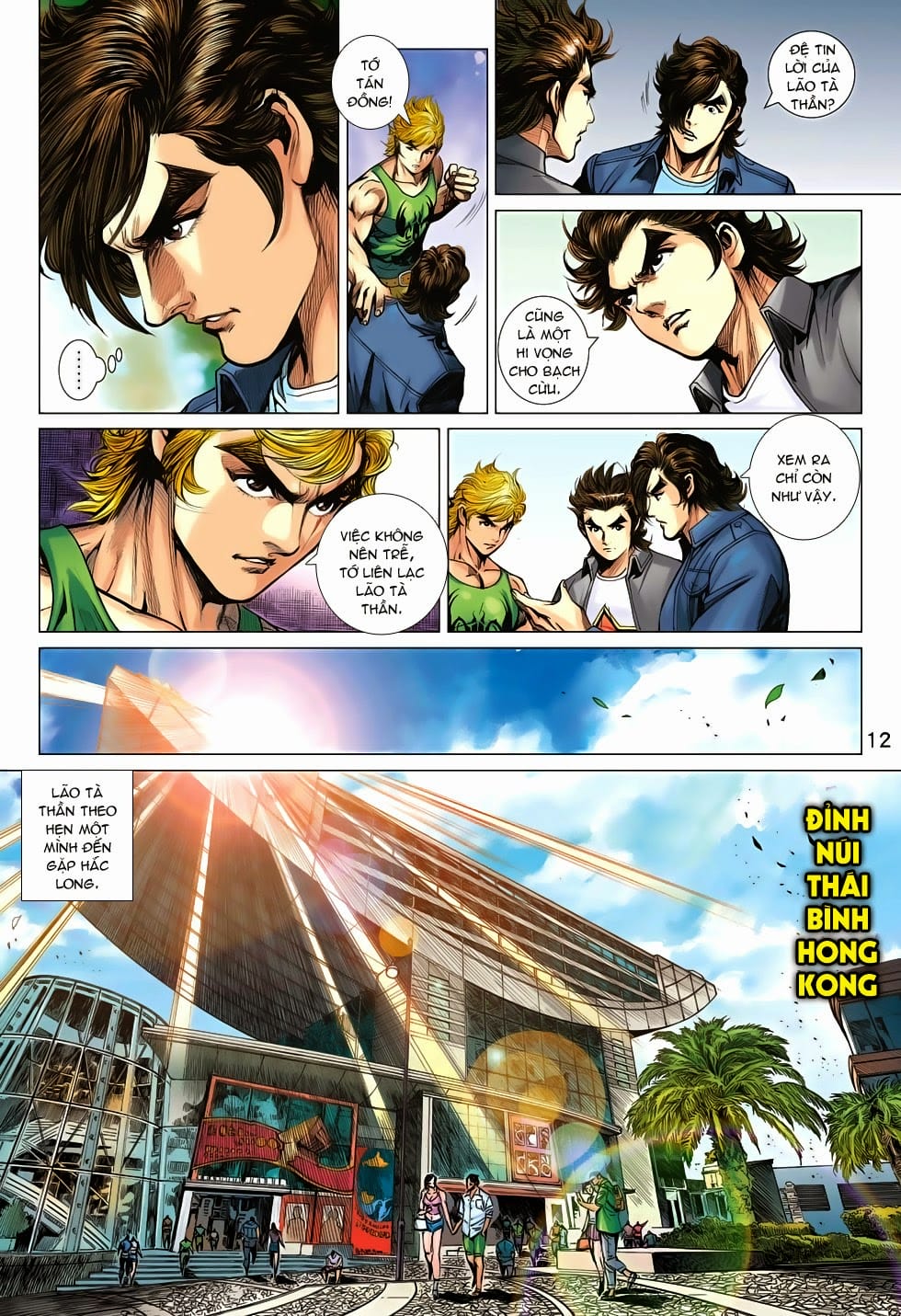 Truyện Tranh Tân Tác Long Hổ Môn trang 4