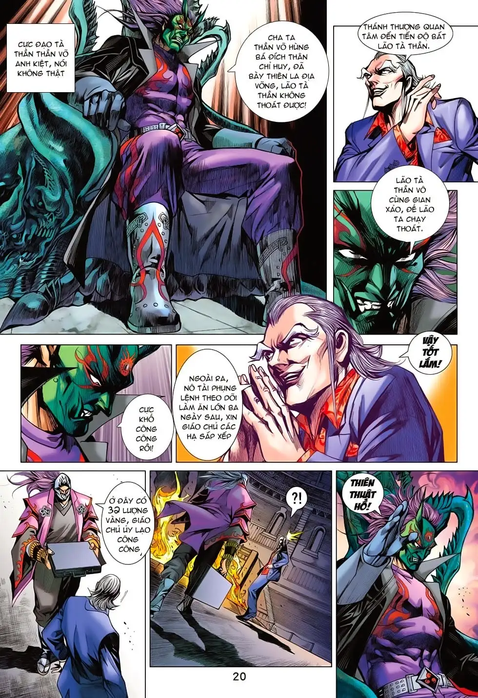 Truyện Tranh Tân Tác Long Hổ Môn trang 4