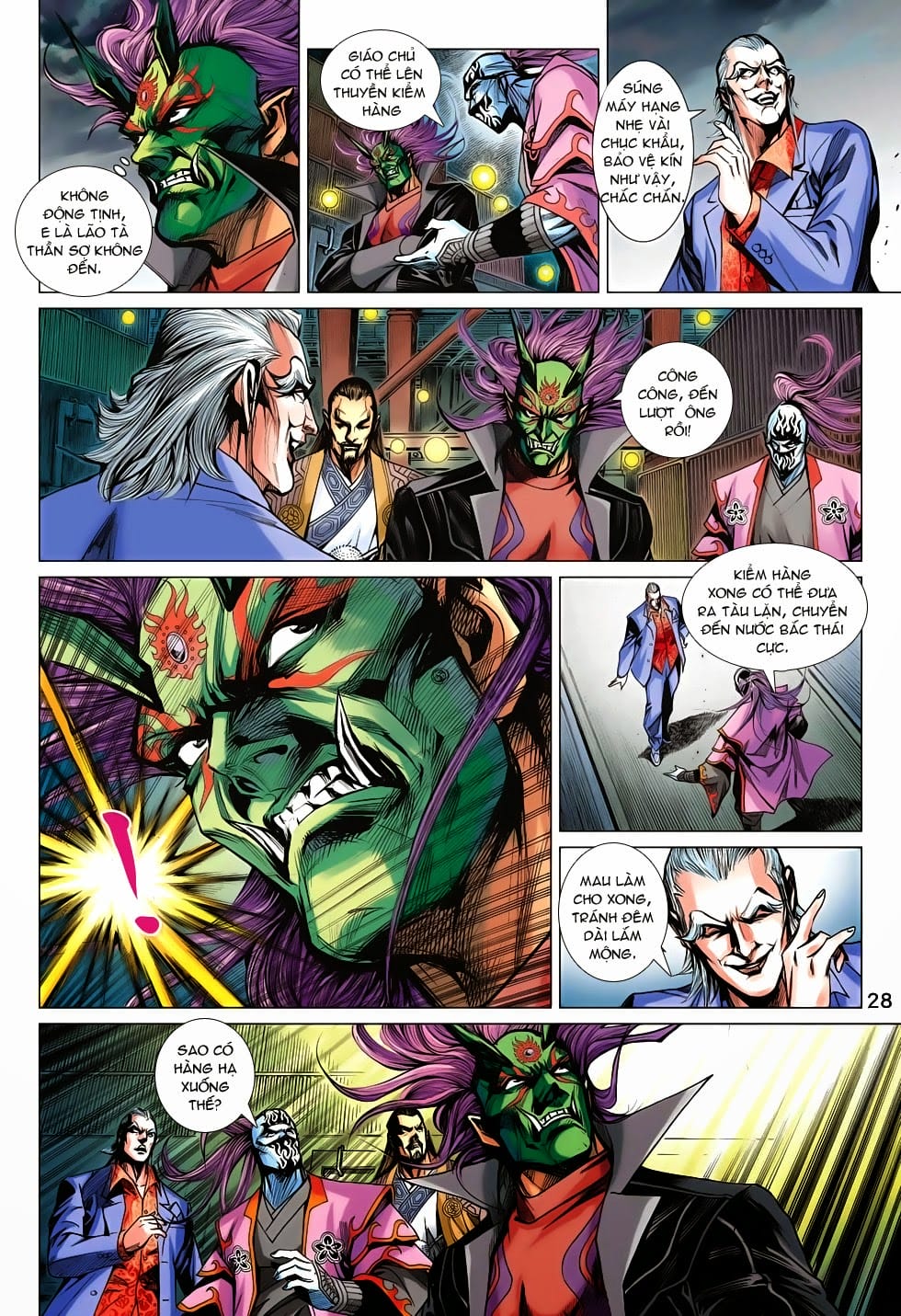 Truyện Tranh Tân Tác Long Hổ Môn trang 4