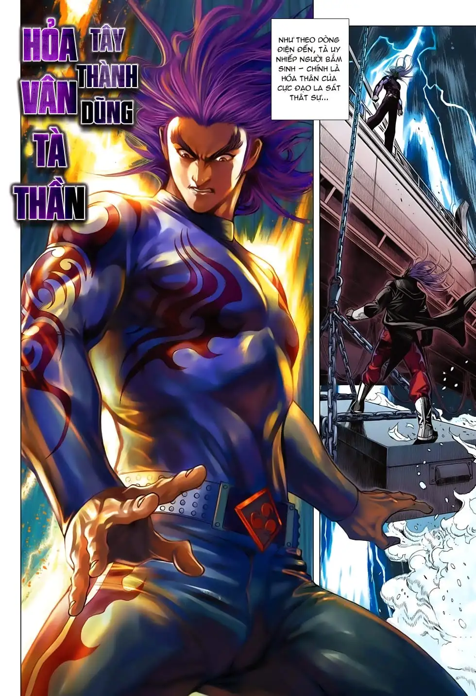 Truyện Tranh Tân Tác Long Hổ Môn trang 4