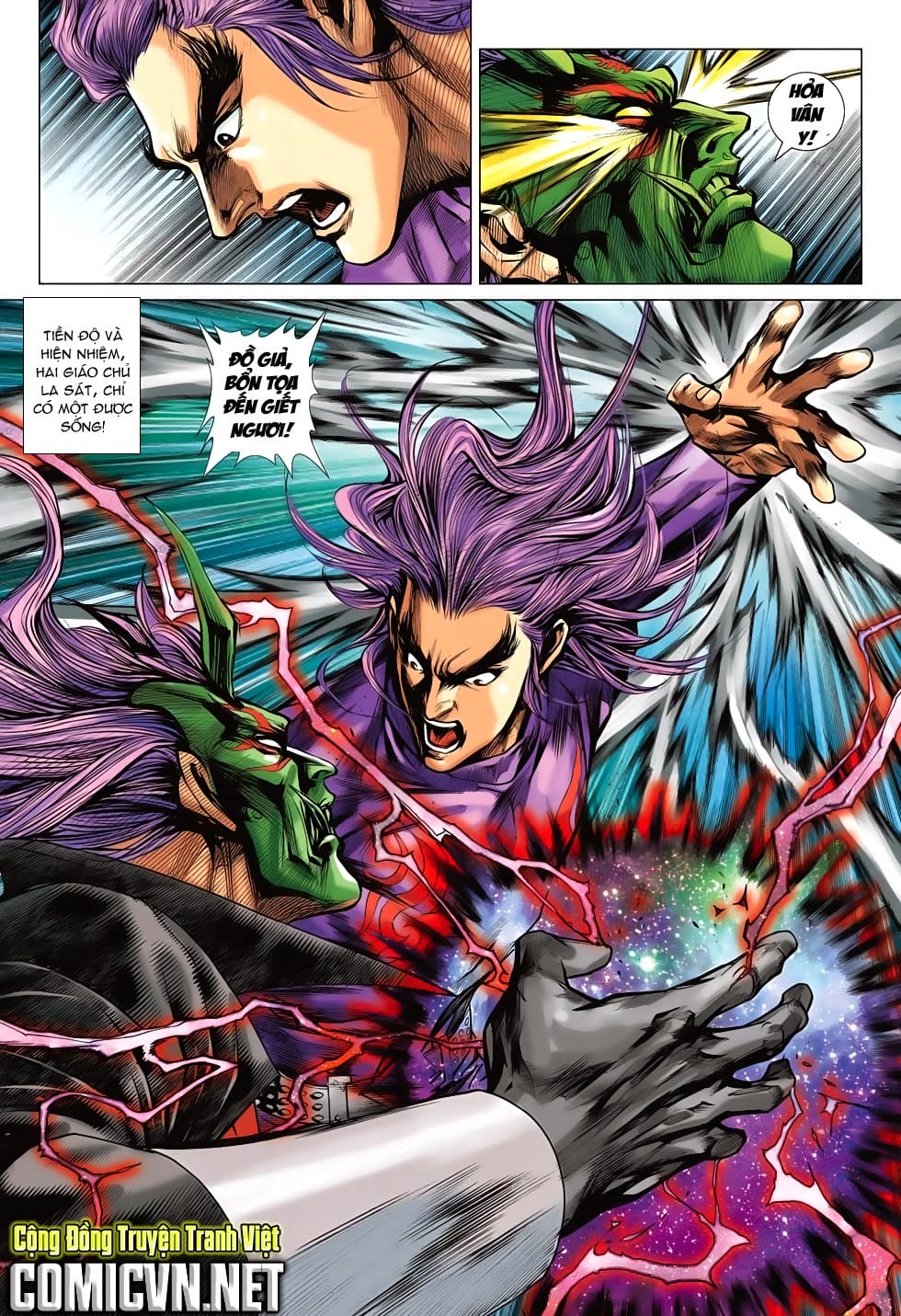 Truyện Tranh Tân Tác Long Hổ Môn trang 4