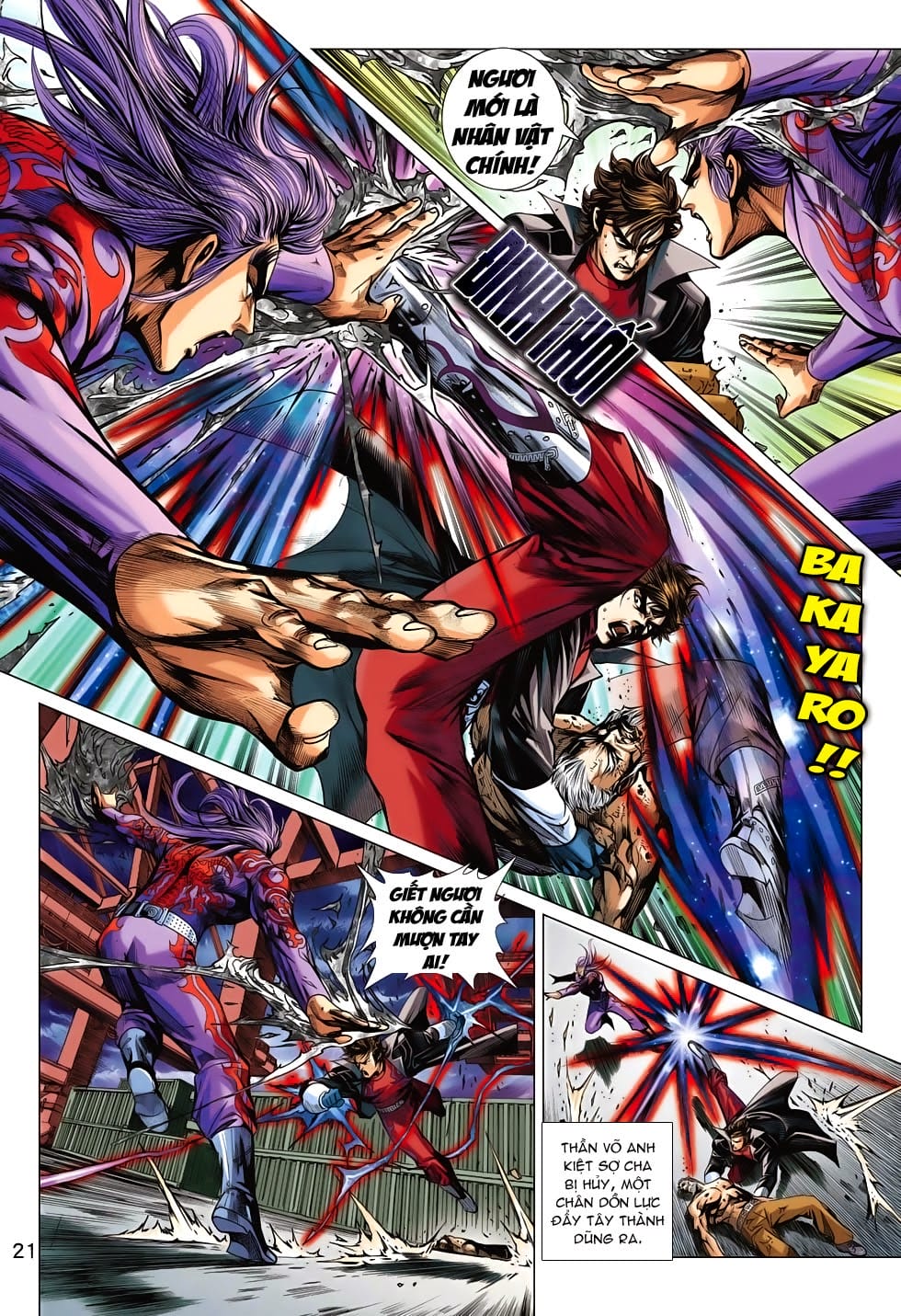 Truyện Tranh Tân Tác Long Hổ Môn trang 4