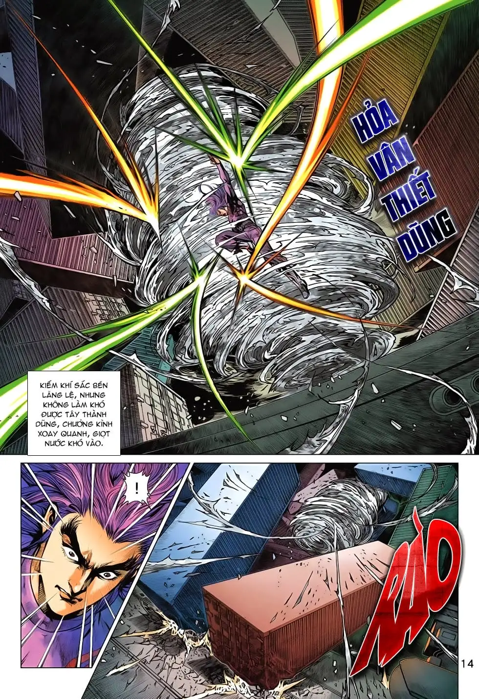 Truyện Tranh Tân Tác Long Hổ Môn trang 4