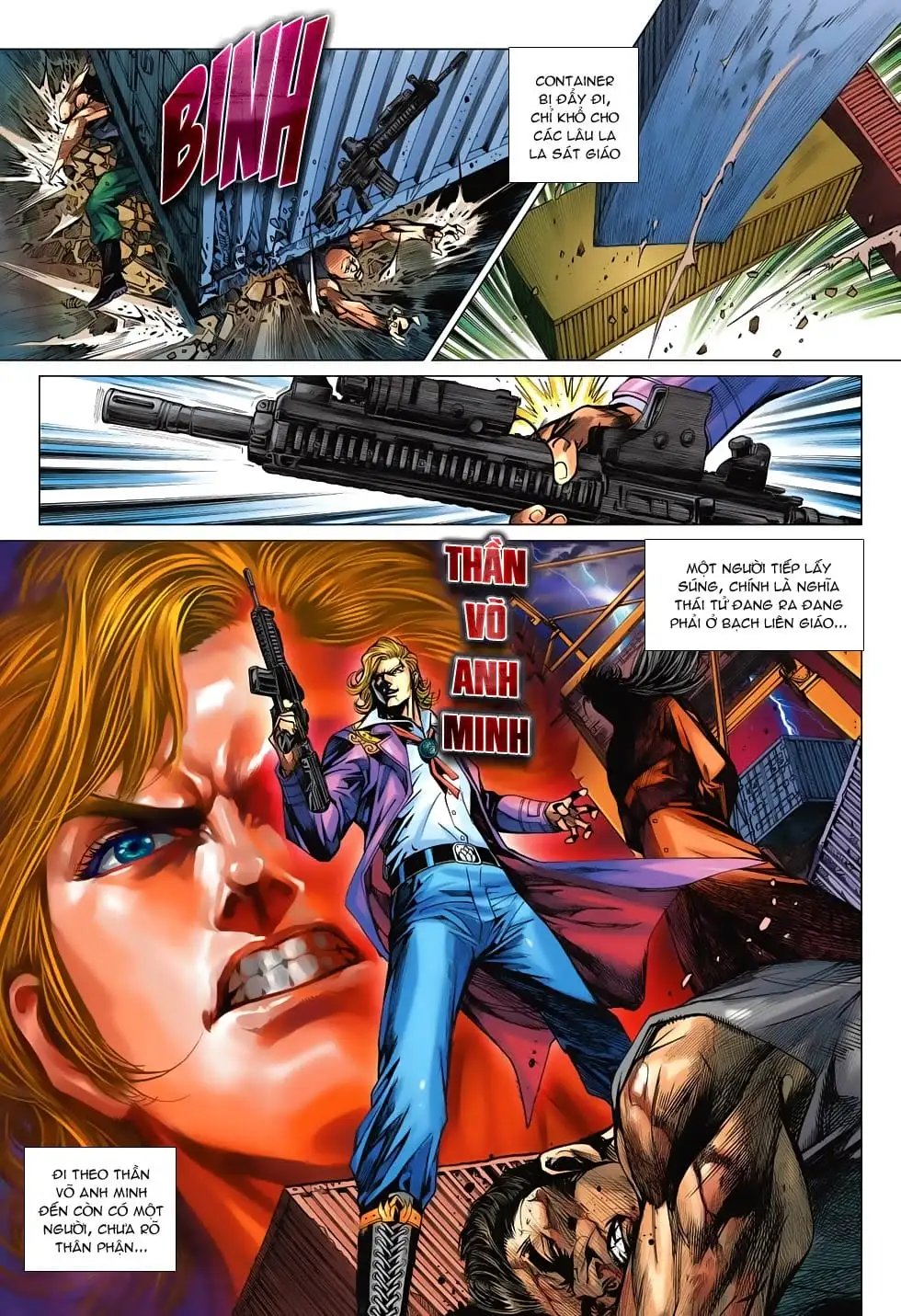 Truyện Tranh Tân Tác Long Hổ Môn trang 4