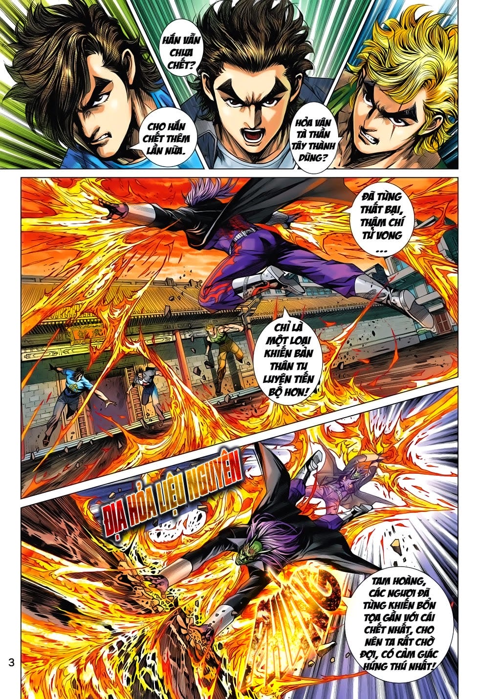 Truyện Tranh Tân Tác Long Hổ Môn trang 4