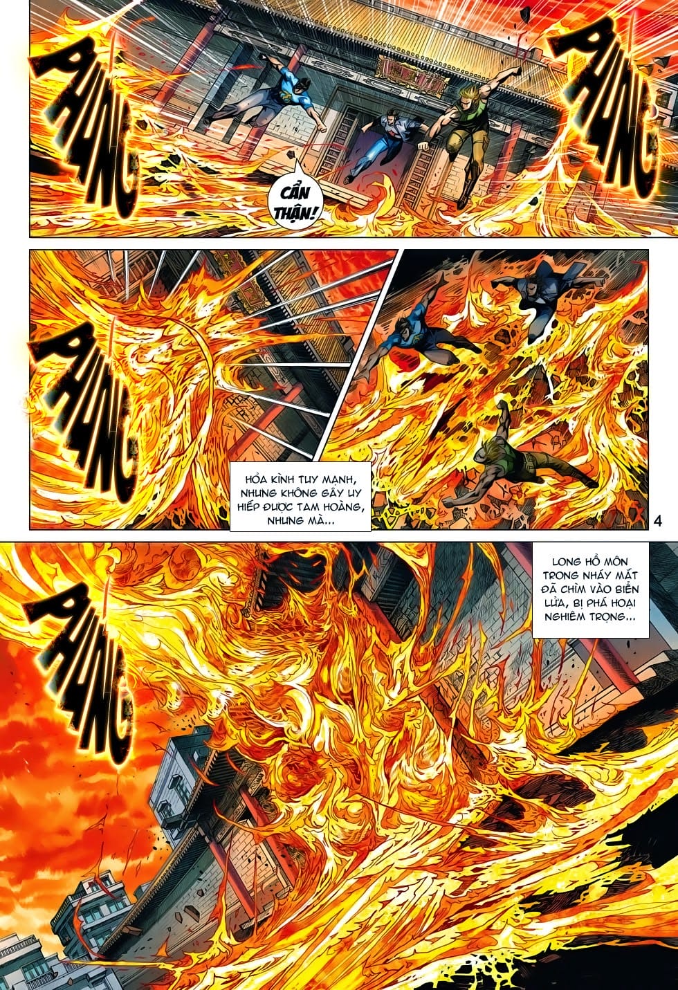 Truyện Tranh Tân Tác Long Hổ Môn trang 4