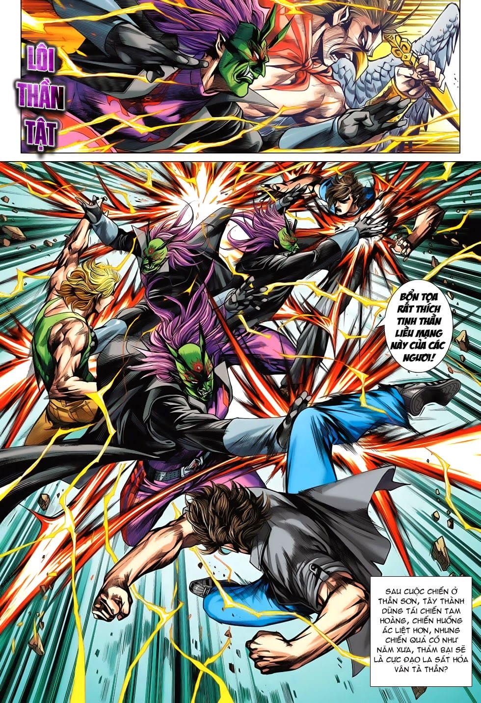 Truyện Tranh Tân Tác Long Hổ Môn trang 4