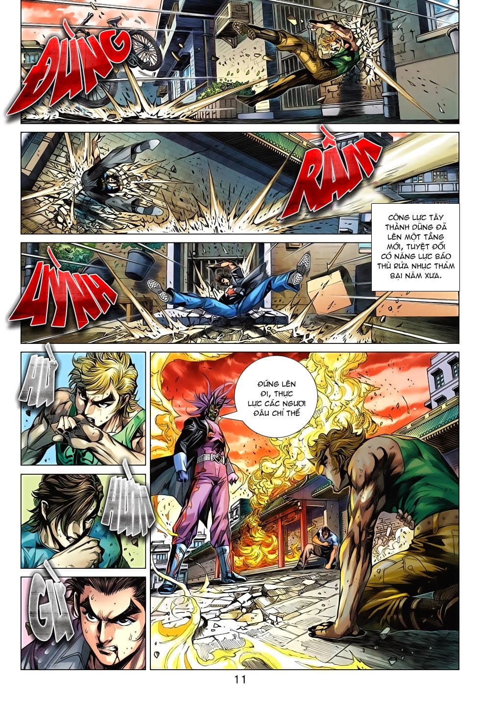 Truyện Tranh Tân Tác Long Hổ Môn trang 4