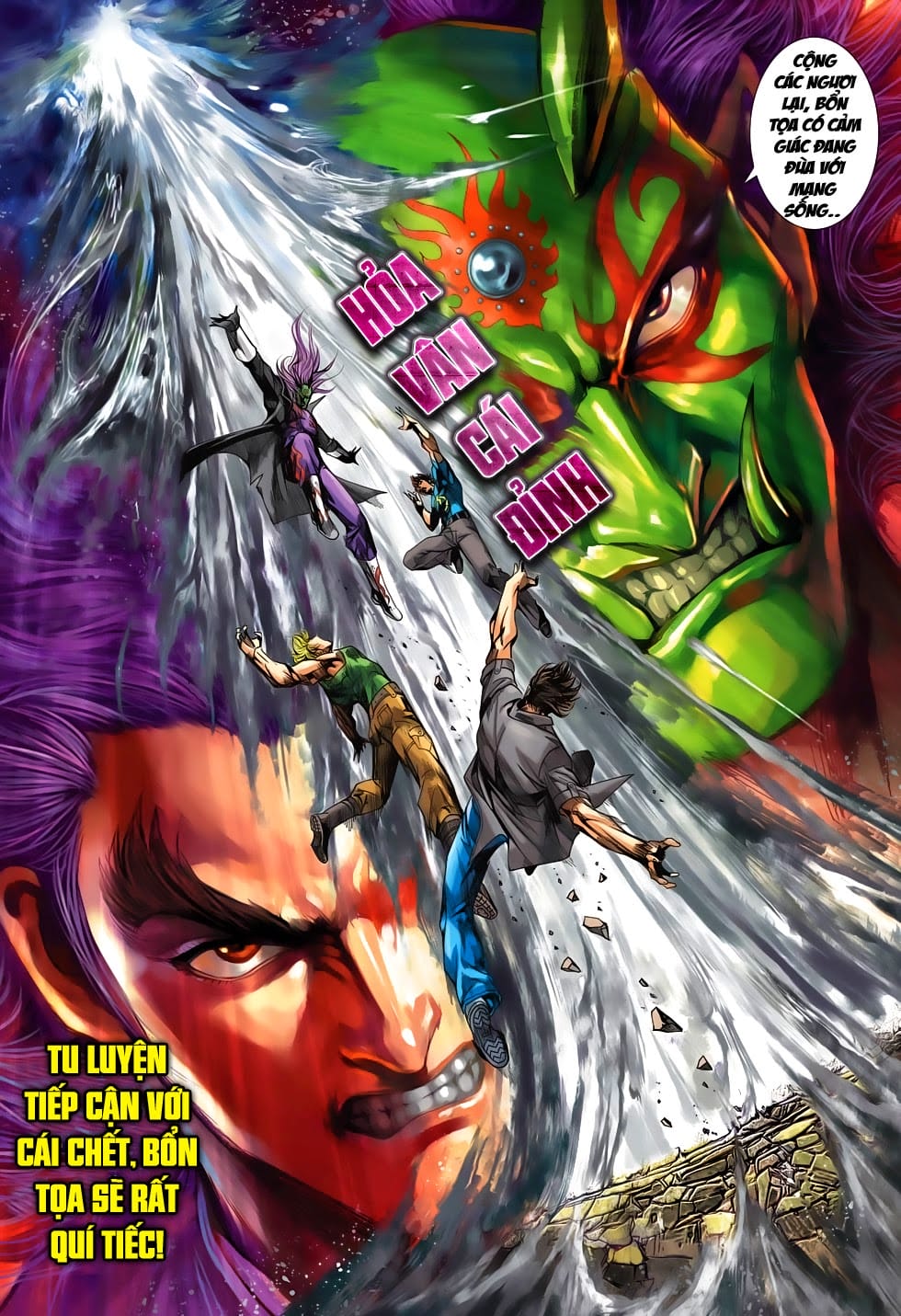 Truyện Tranh Tân Tác Long Hổ Môn trang 4