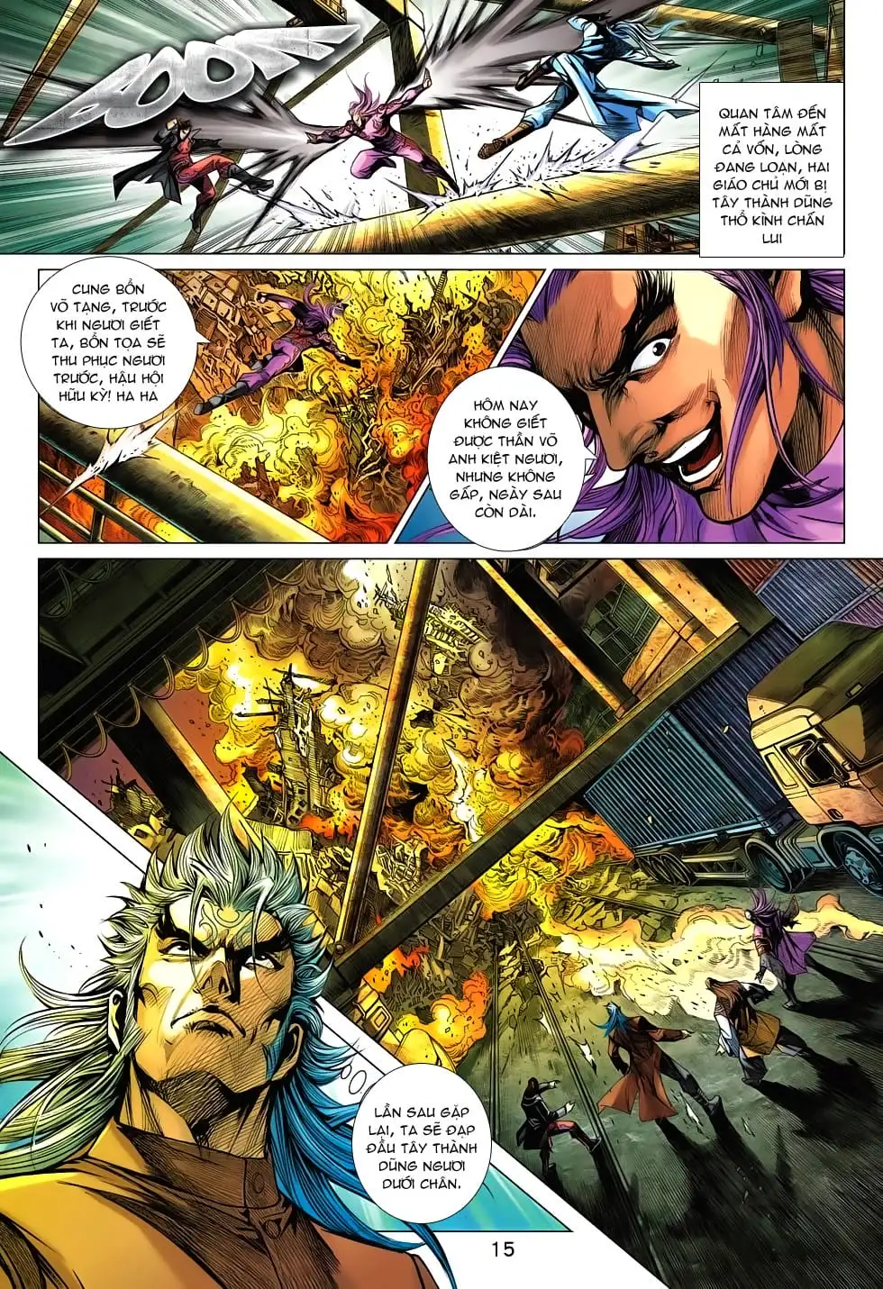 Truyện Tranh Tân Tác Long Hổ Môn trang 4