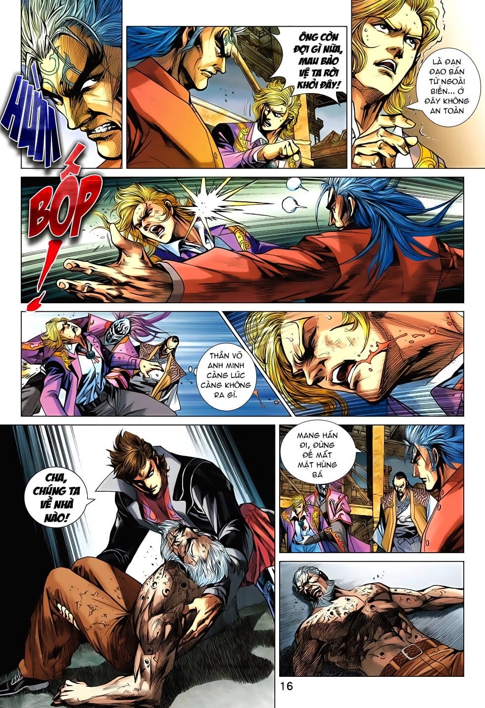 Truyện Tranh Tân Tác Long Hổ Môn trang 4