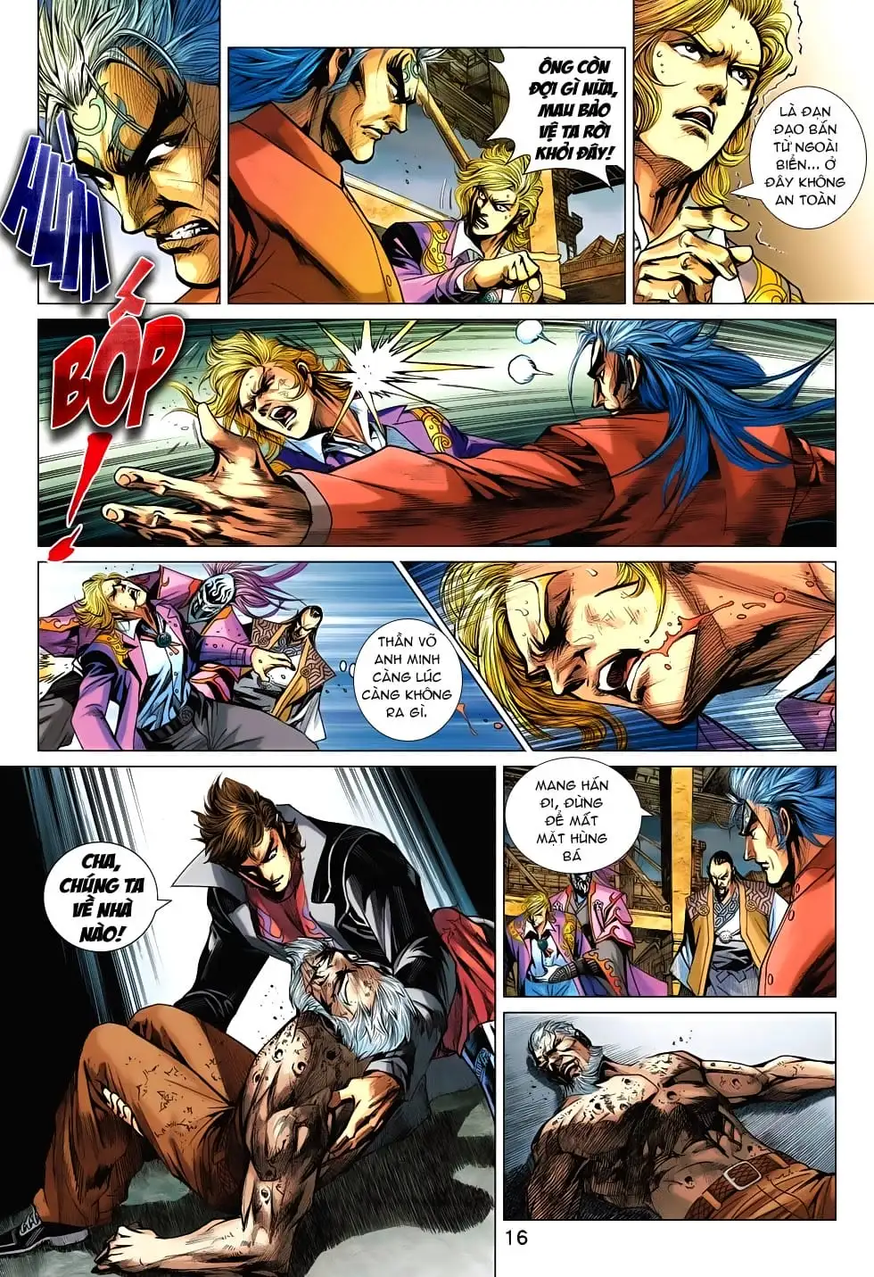 Truyện Tranh Tân Tác Long Hổ Môn trang 4