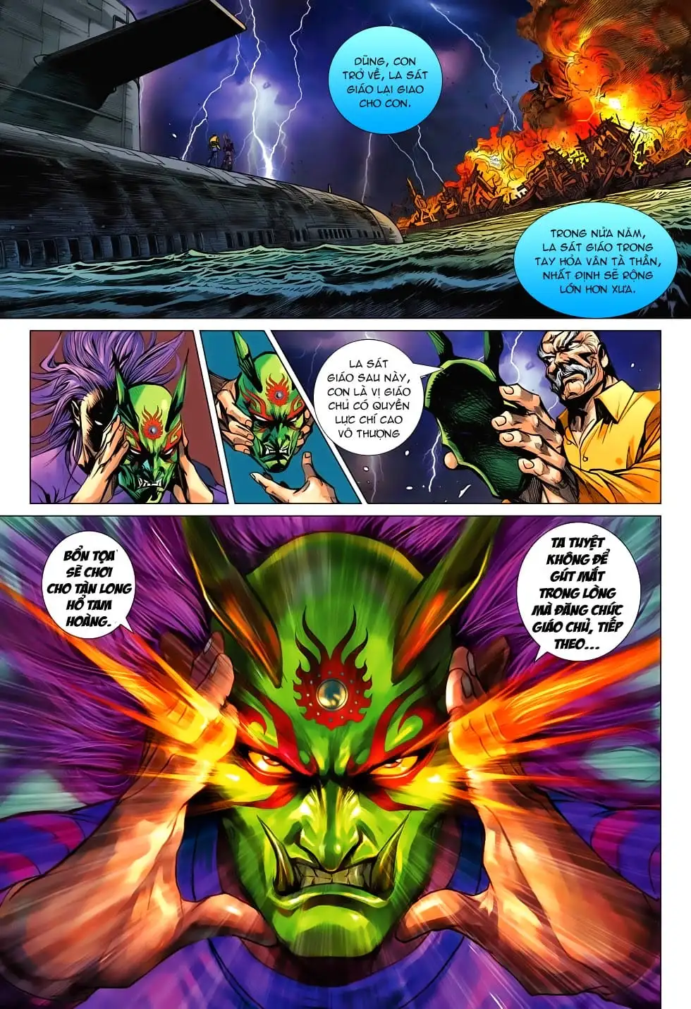 Truyện Tranh Tân Tác Long Hổ Môn trang 4