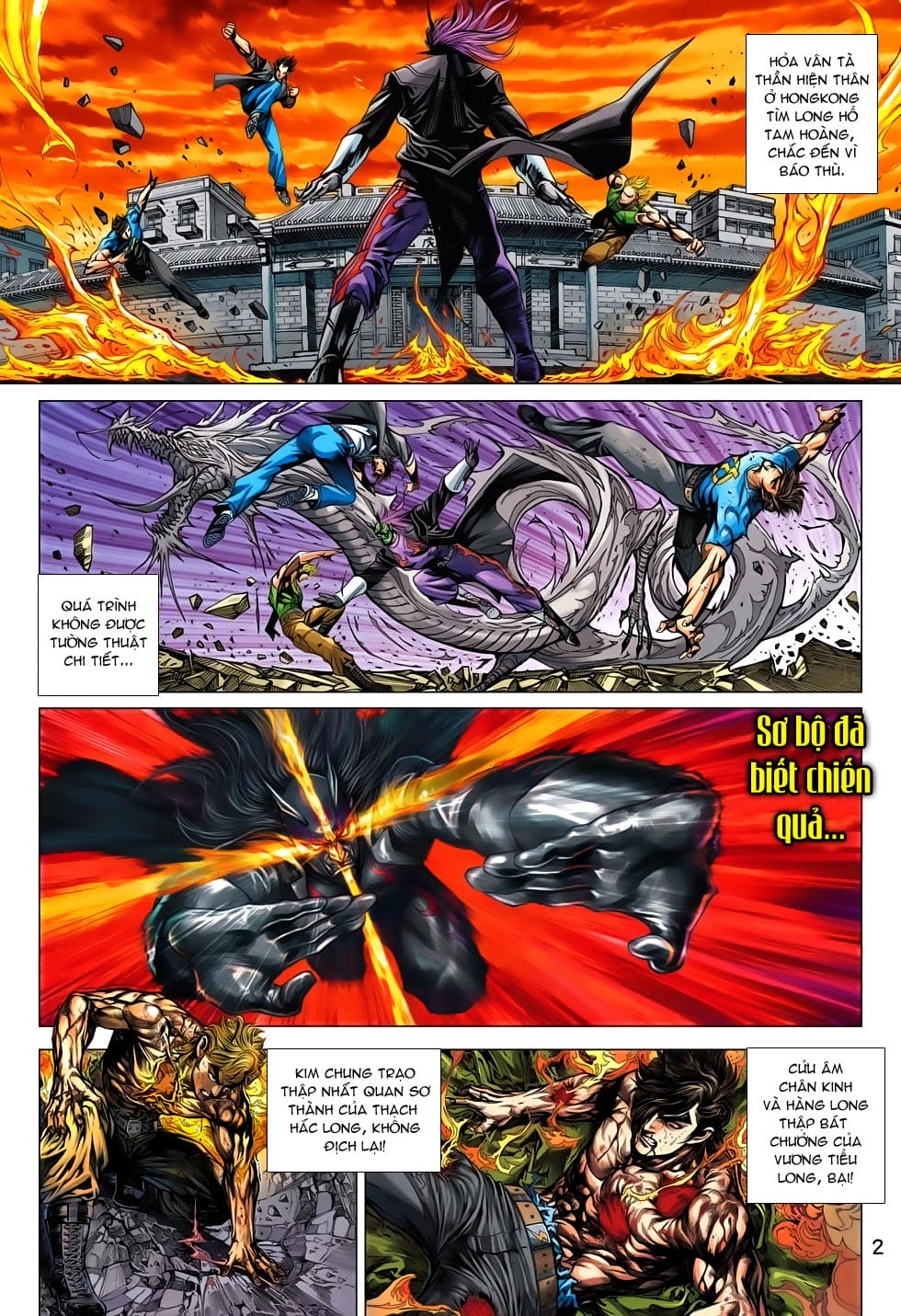 Truyện Tranh Tân Tác Long Hổ Môn trang 4