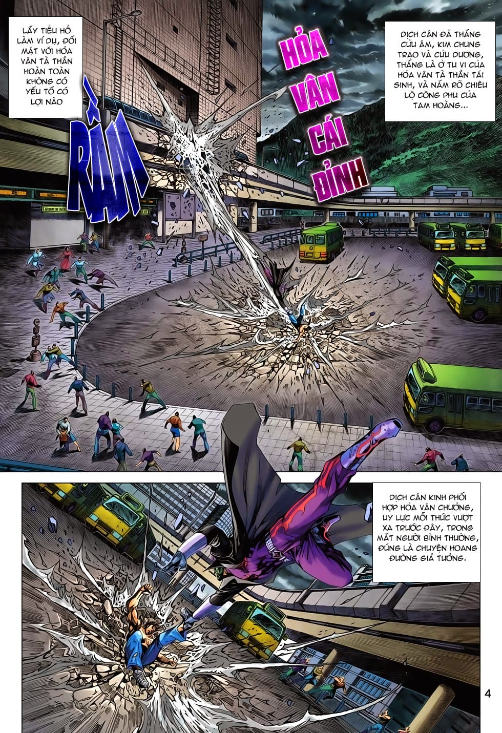 Truyện Tranh Tân Tác Long Hổ Môn trang 4