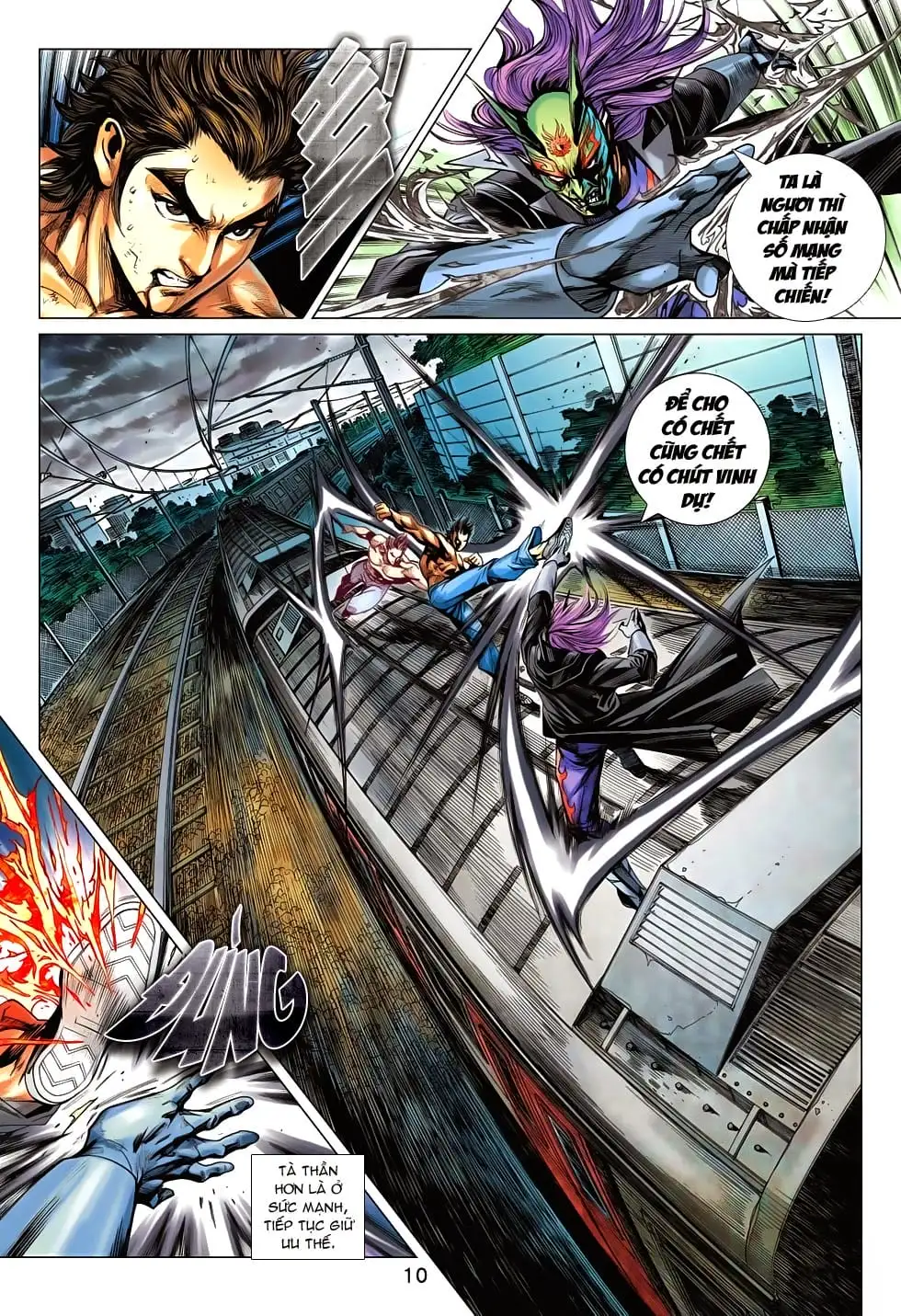 Truyện Tranh Tân Tác Long Hổ Môn trang 4