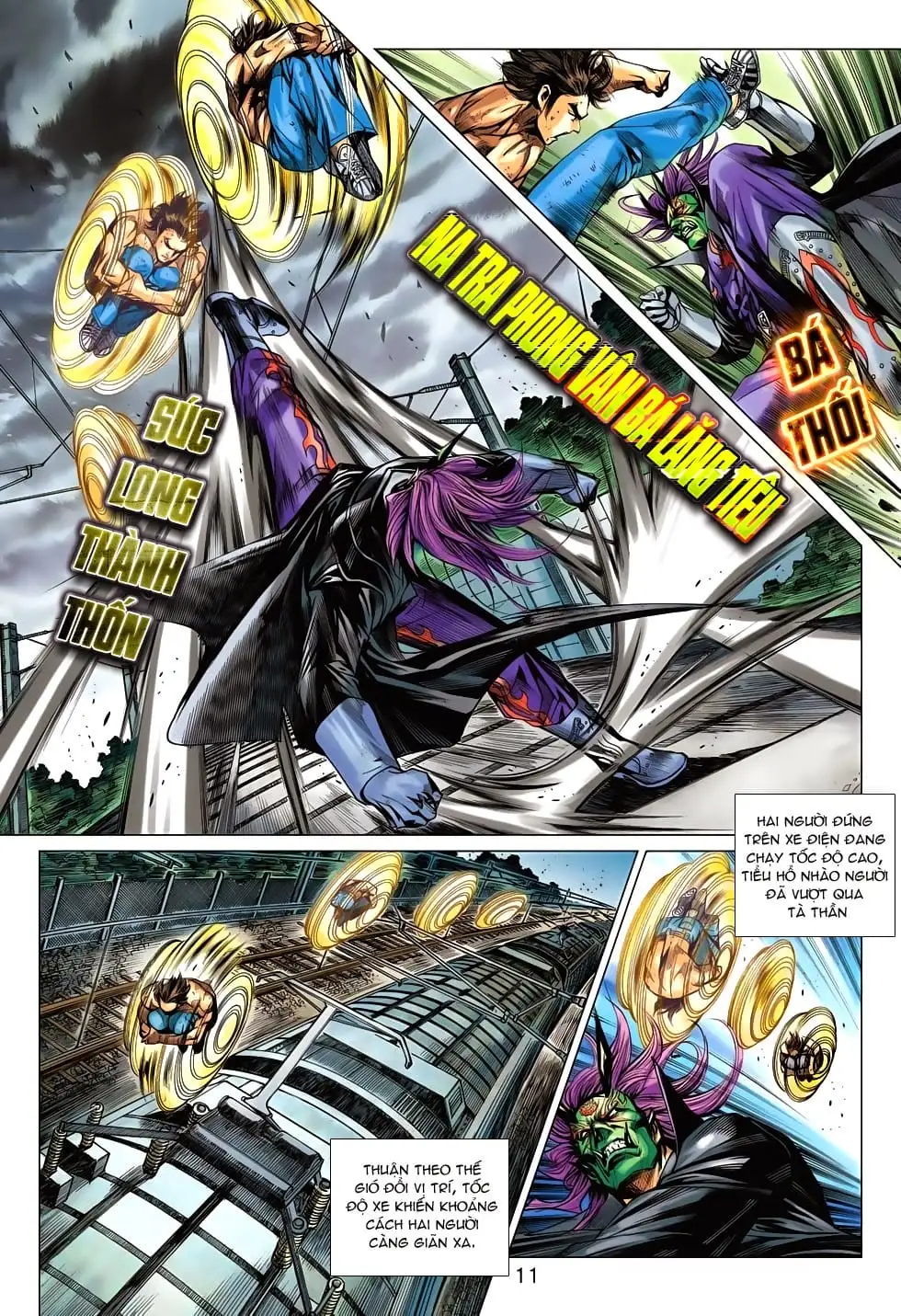 Truyện Tranh Tân Tác Long Hổ Môn trang 4