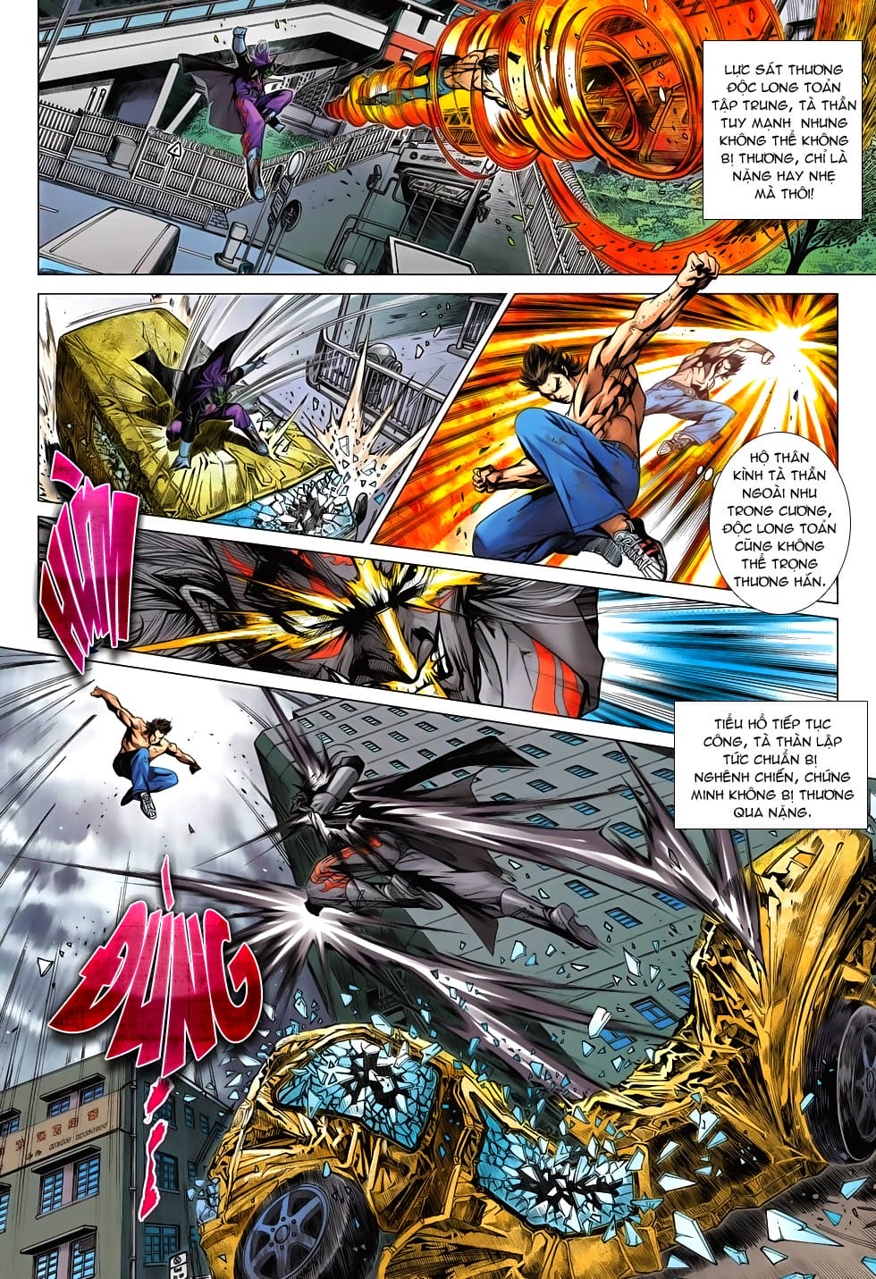 Truyện Tranh Tân Tác Long Hổ Môn trang 4